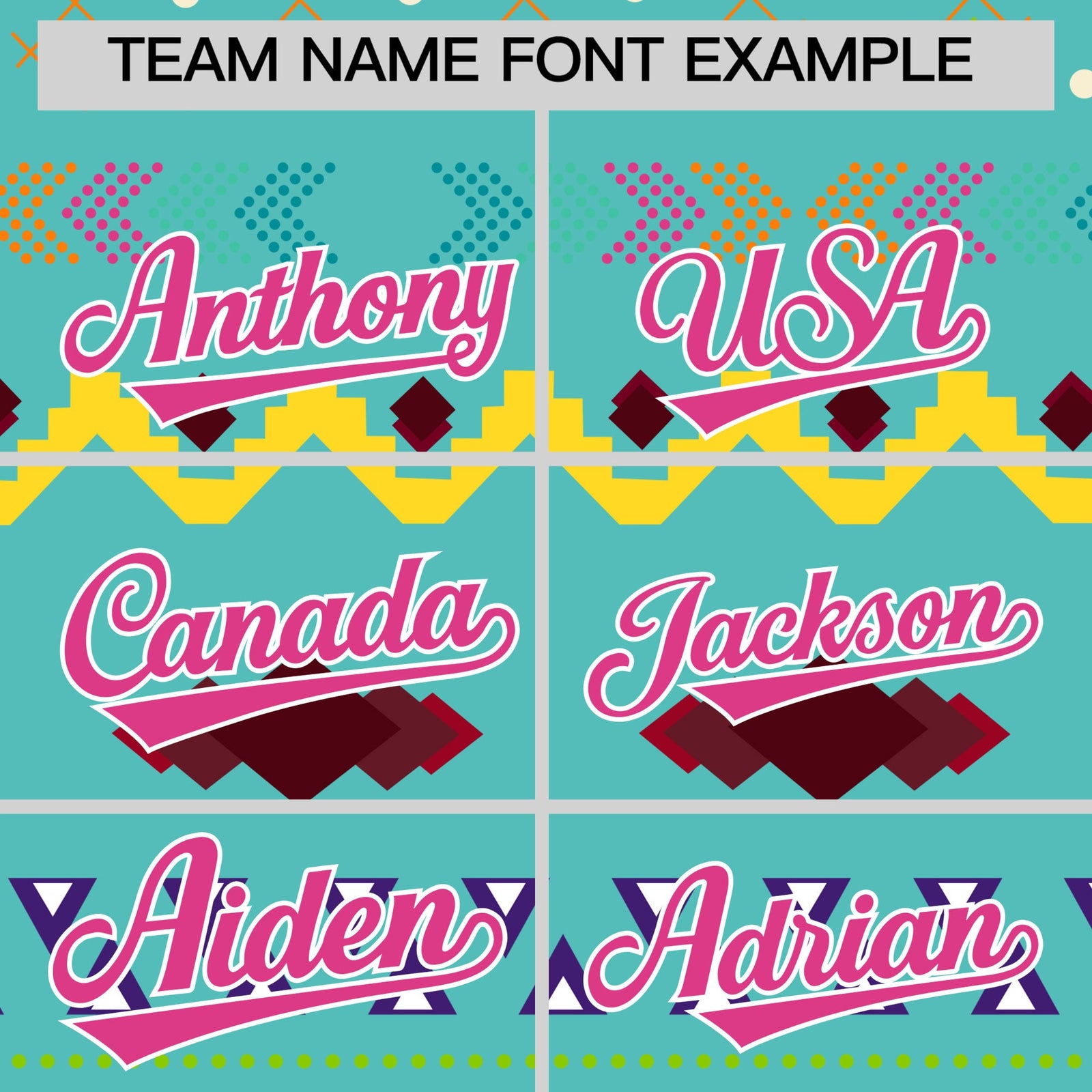 Custom Teal Brown White Mexican style Breathable Baseball Jersey| KXKSHOP