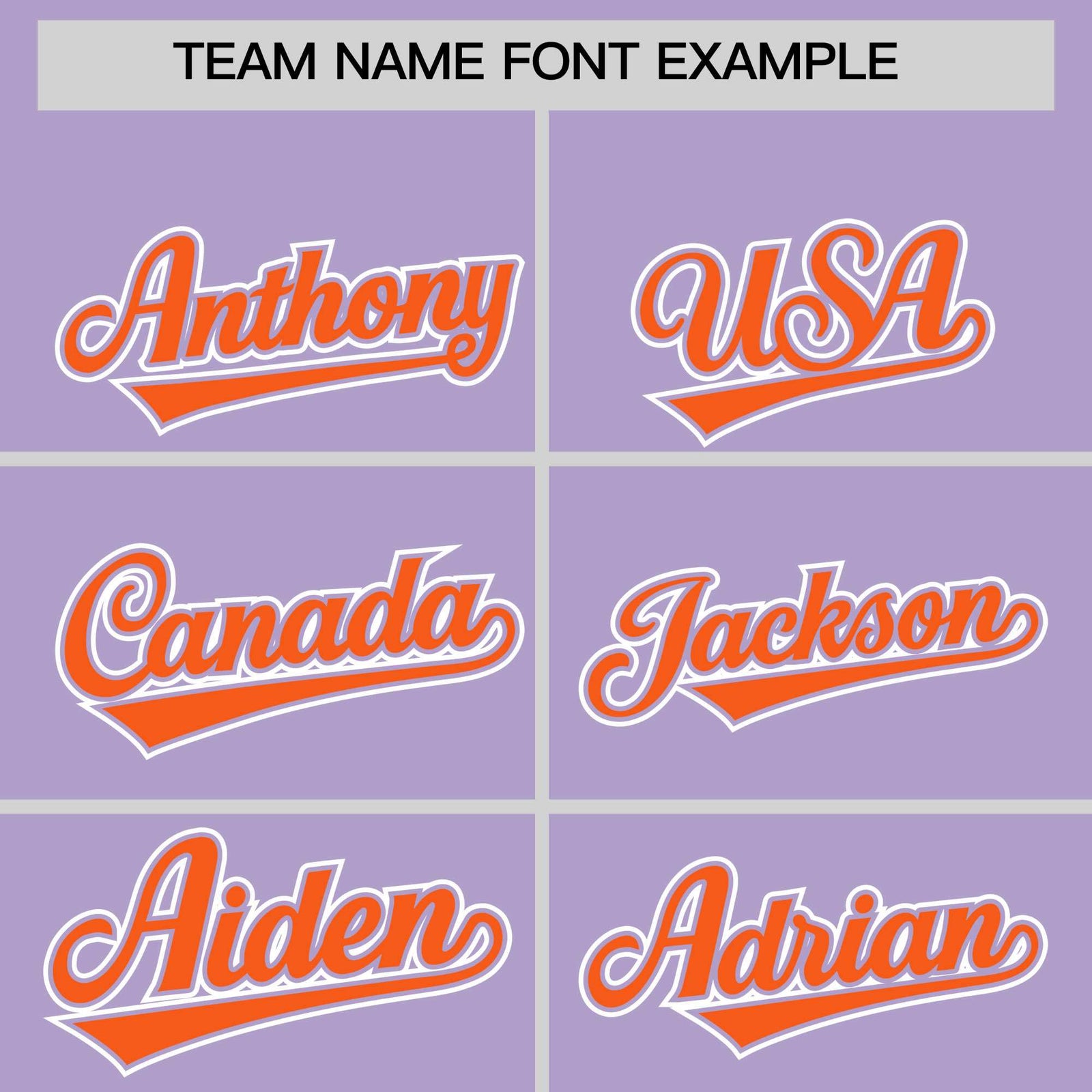 Custom Light Purple Orange Side Flame Outline Pattern Sports Uniform Basetball Jersey