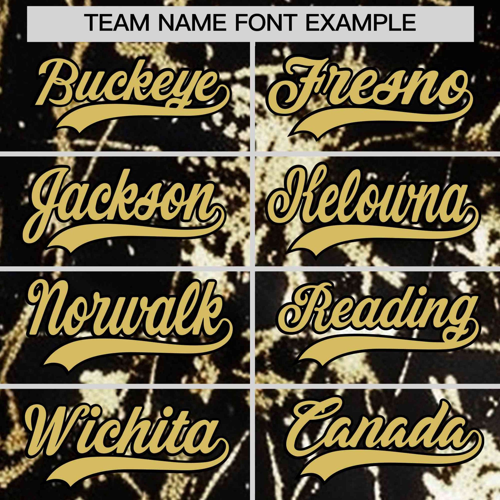 Custom Black Old Gold Shiny Gold Cracked Texture Baseball Jersey