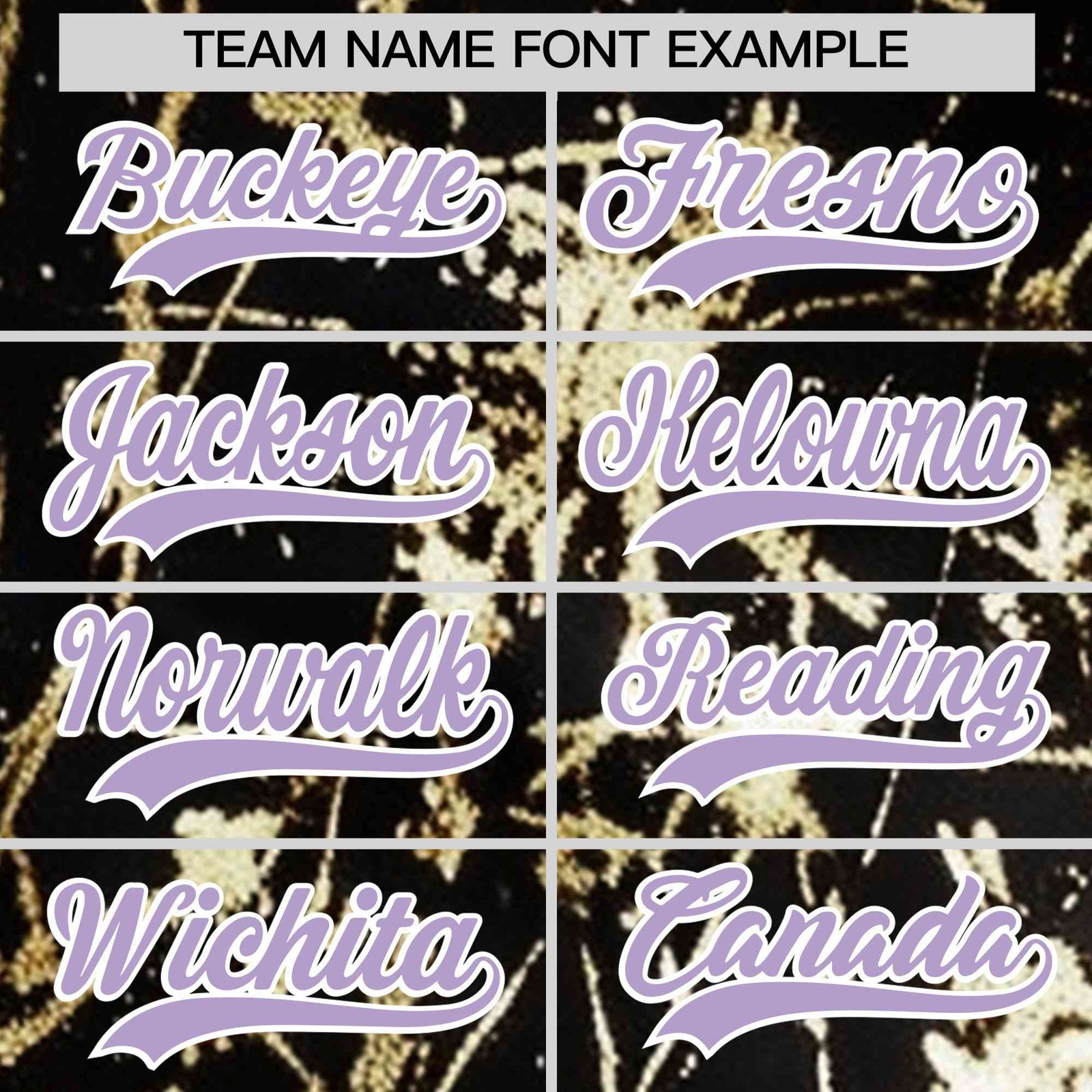 Custom Black Light Purple Metallic Gold Splatter Breathable&Wrinkle-Resistant Baseball Jersey