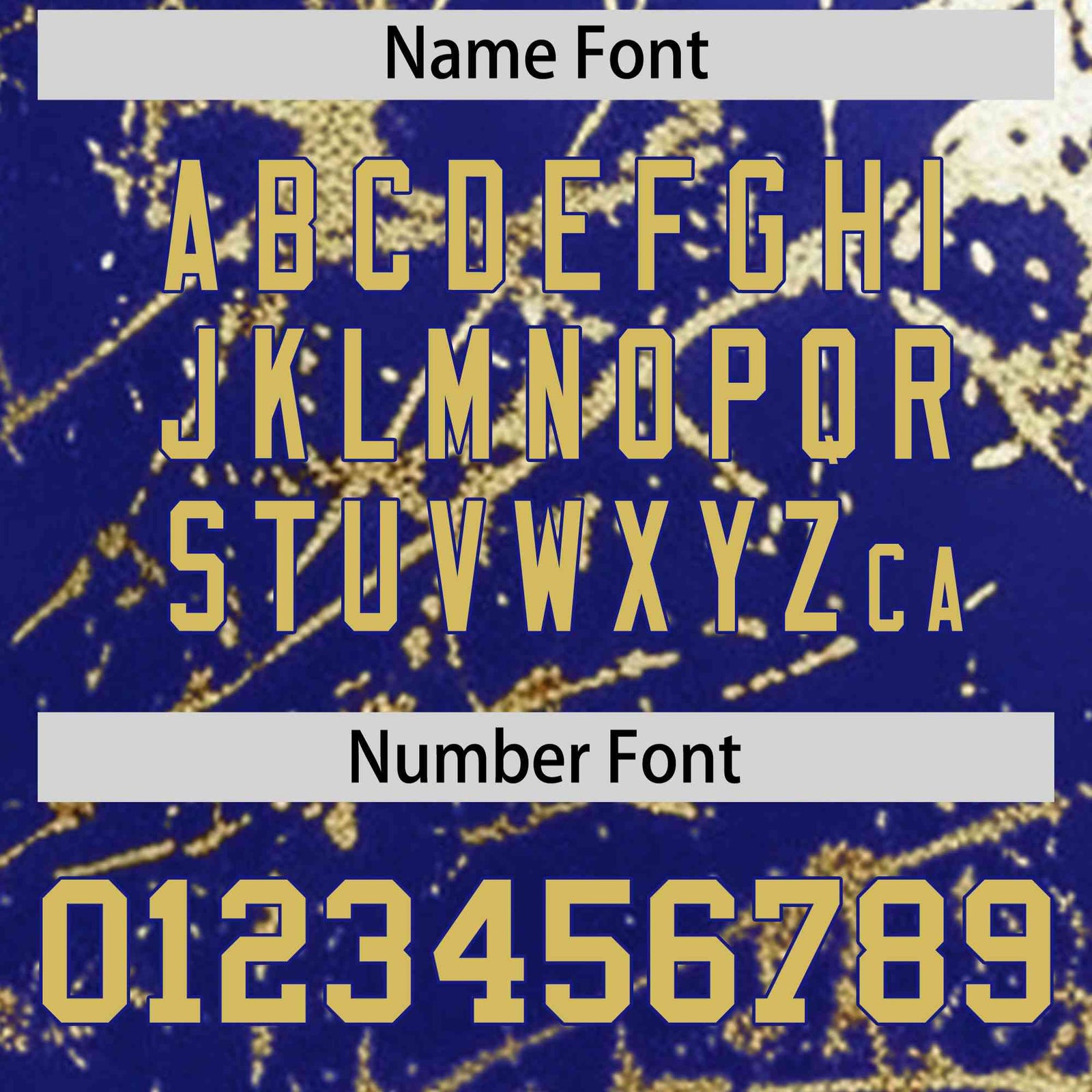 Custom Royal Old Gold Black&Shiny Gold Cracked Foil Hip Hop Button Down Baseball Jersey