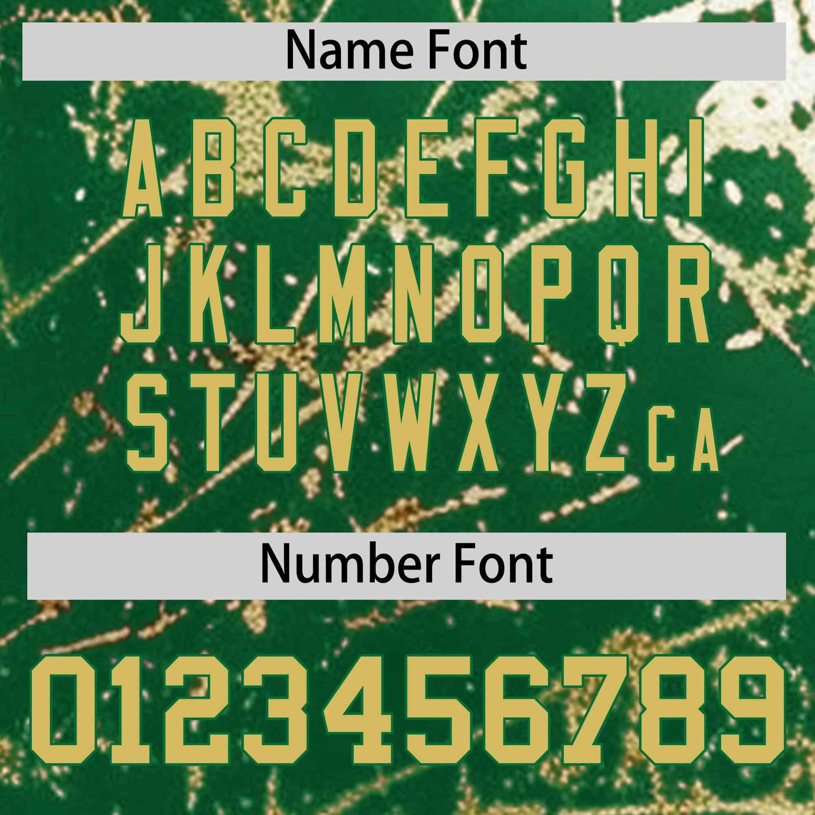 Custom Kelly Green Old Gold Black&Shiny Gold Cracked Foil Hip Hop Button Down Baseball Jersey