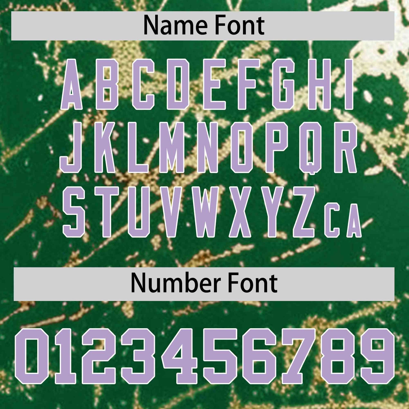 Custom Kelly Green Light Purple Metallic Gold Splatter Urban Streetwear Baseball Jersey