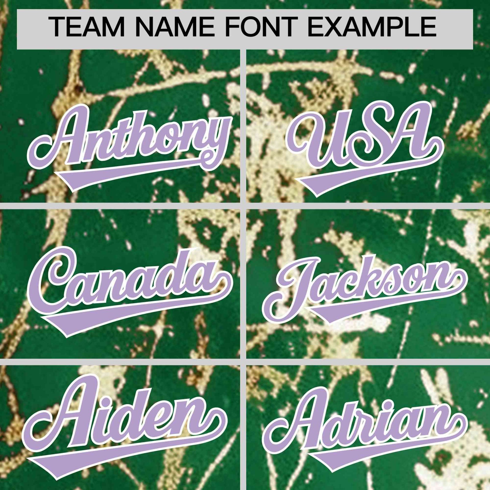 Custom Kelly Green Light Purple Metallic Gold Splatter Urban Streetwear Baseball Jersey| KXKSHOP