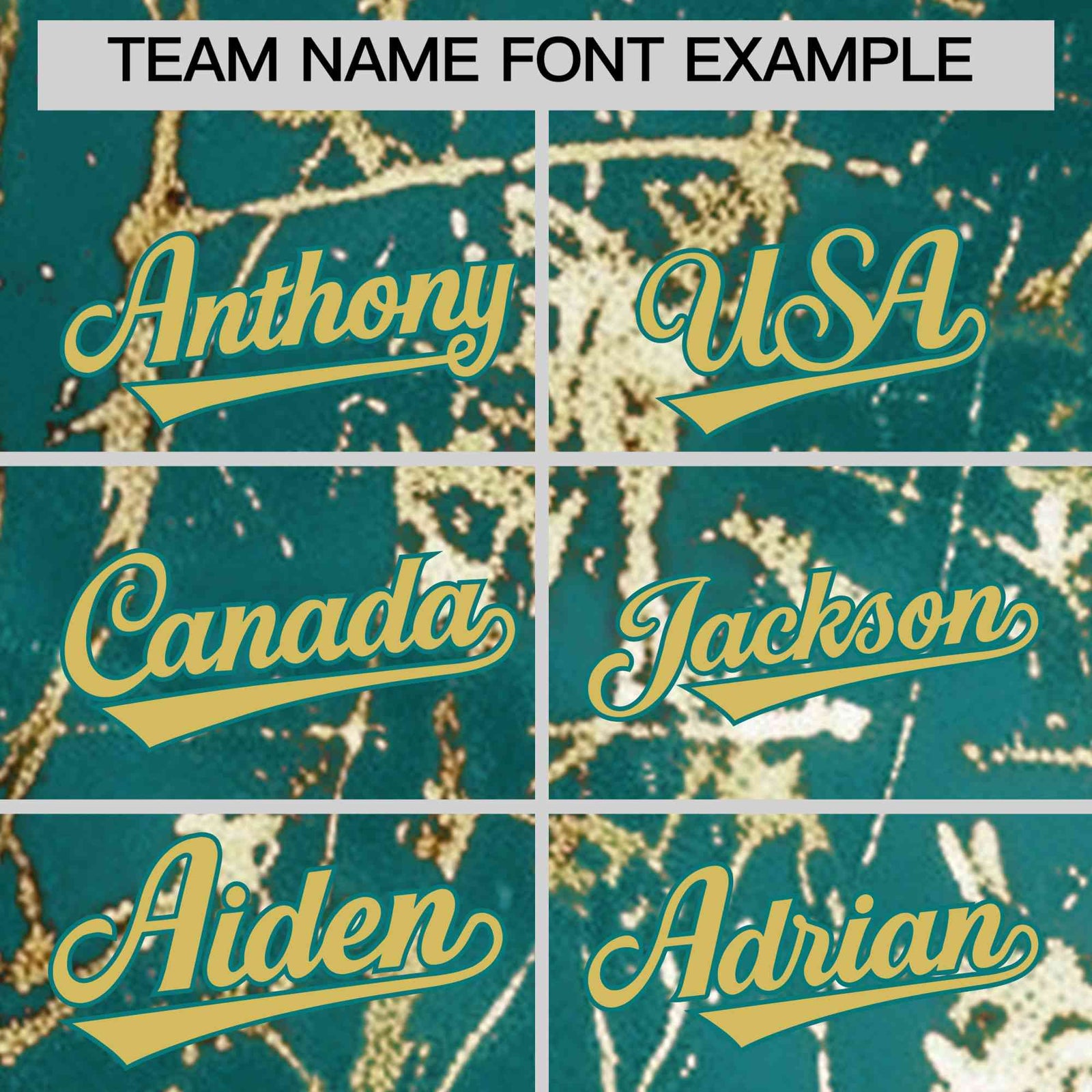 Custom Teal Old Gold Black&Shiny Gold Cracked Foil Hip Hop Button Down Baseball Jersey| KXKSHOP