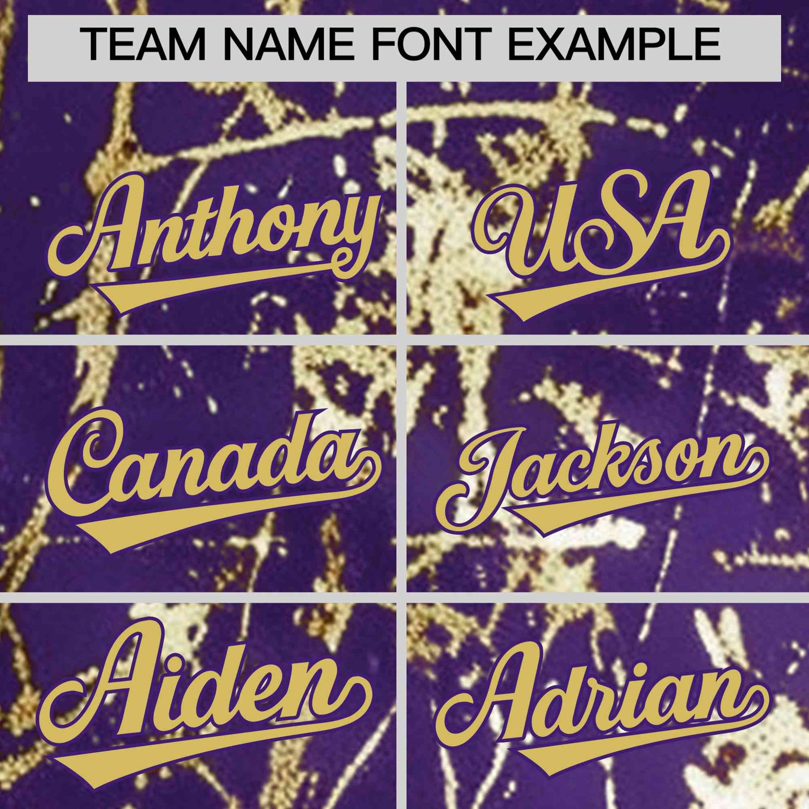 Custom Purple Old Gold Black&Shiny Gold Cracked Foil Hip Hop Button Down Baseball Jersey| KXKSHOP