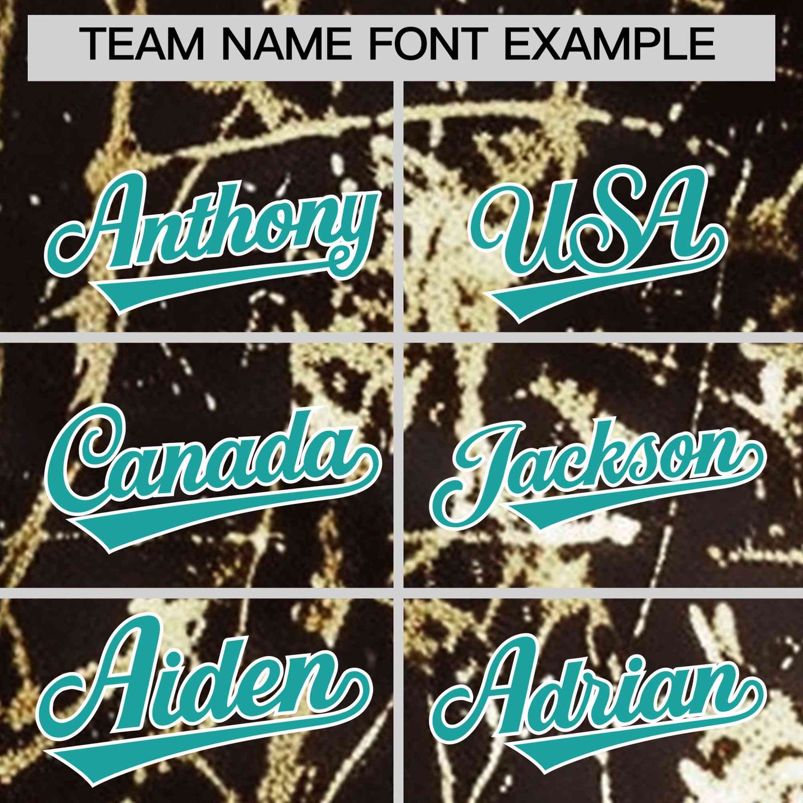 Custom Brown Aqua Metallic Gold Splatter Urban Streetwear Baseball Jersey| KXKSHOP