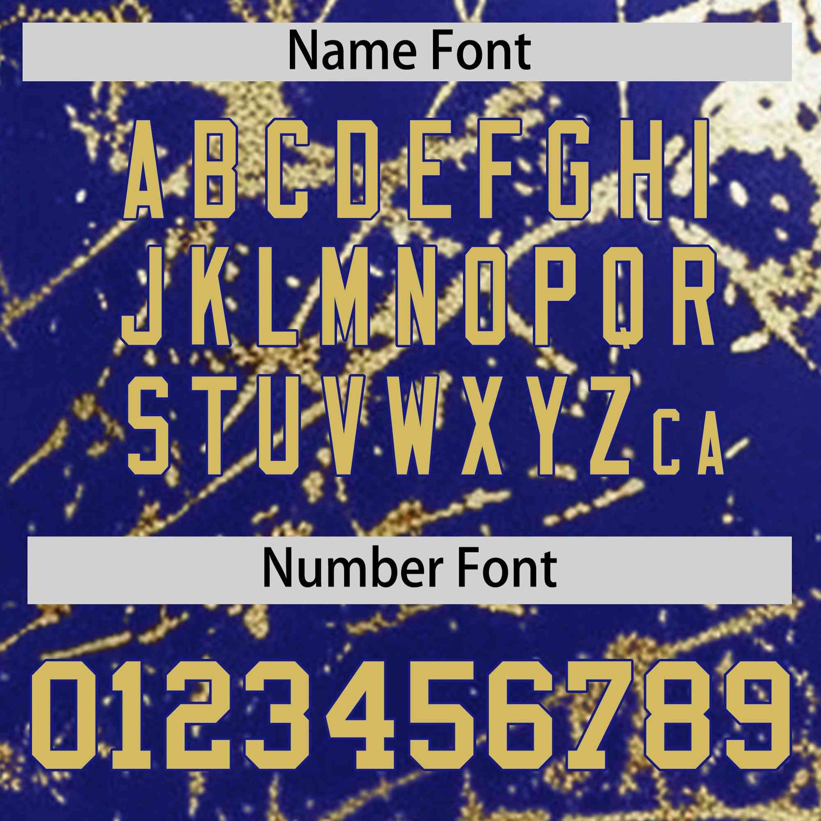 Custom Royal Old Gold Black&Shiny Gold Cracked Foil Hip Hop Button Down Baseball Jersey