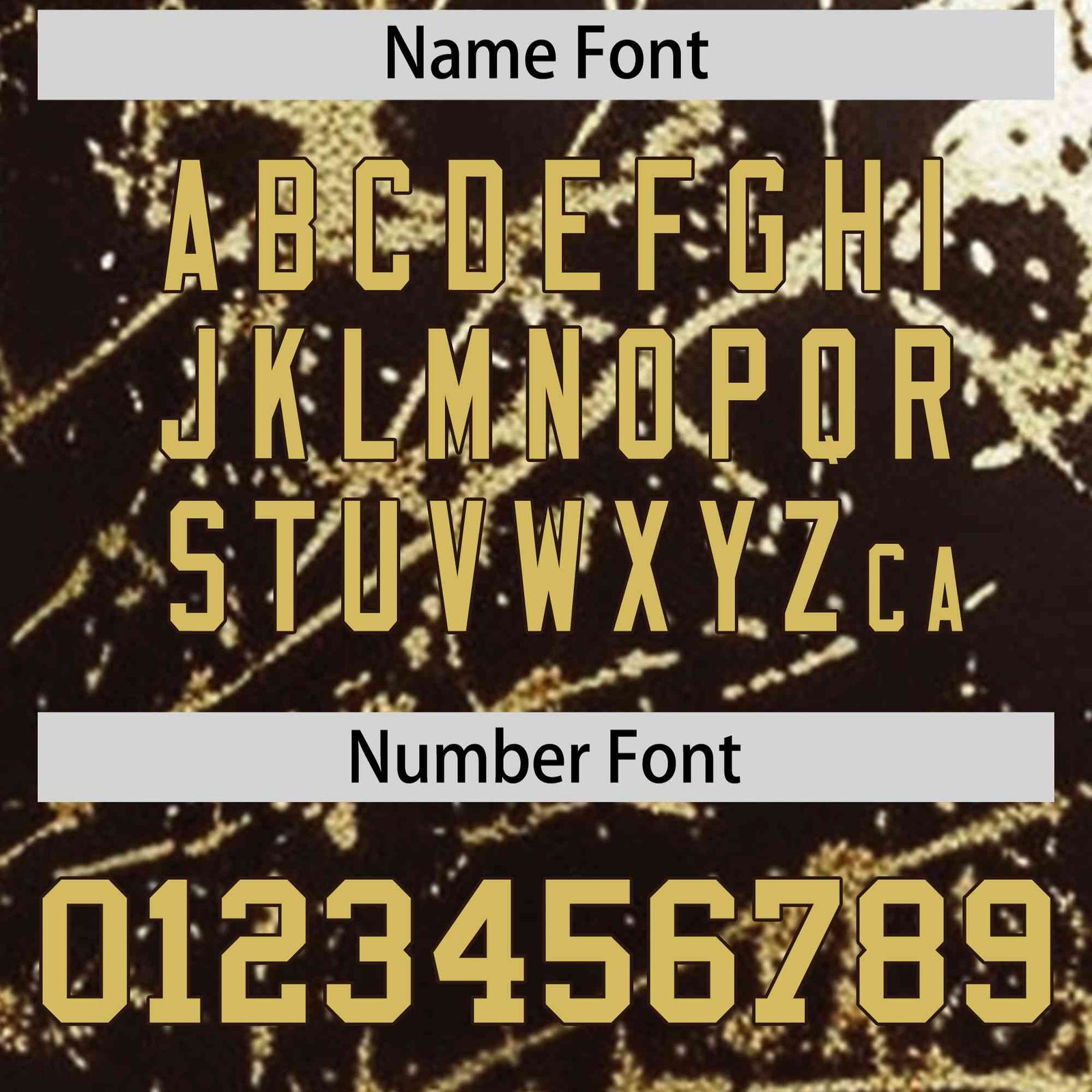 Custom Brown Old Gold Black&Shiny Gold Cracked Foil Hip Hop Button Down Baseball Jersey