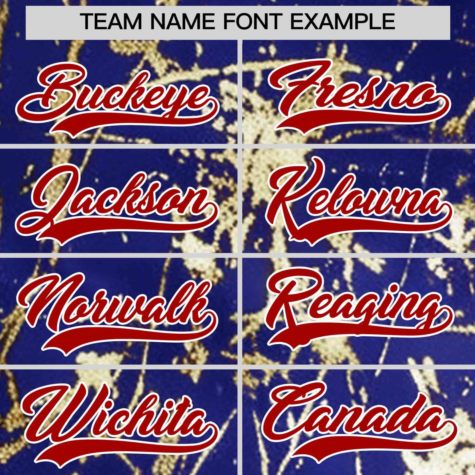 Custom Royal Red Metallic Gold Splatter Breathable&Wrinkle-Resistant Baseball Jersey