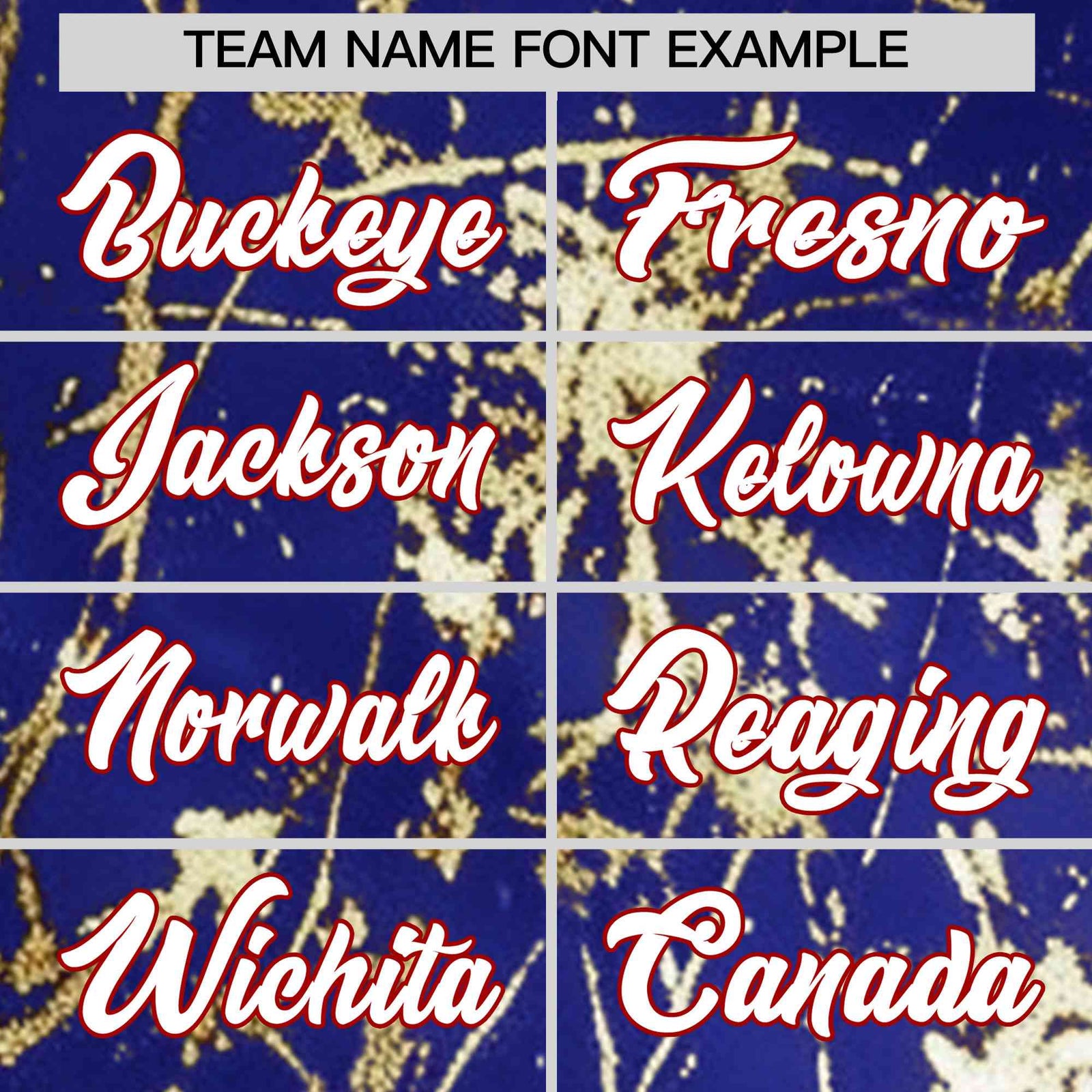 Custom Royal White Black&Gold Marble Print Clubwear Party Streetwear Baseball Jersey