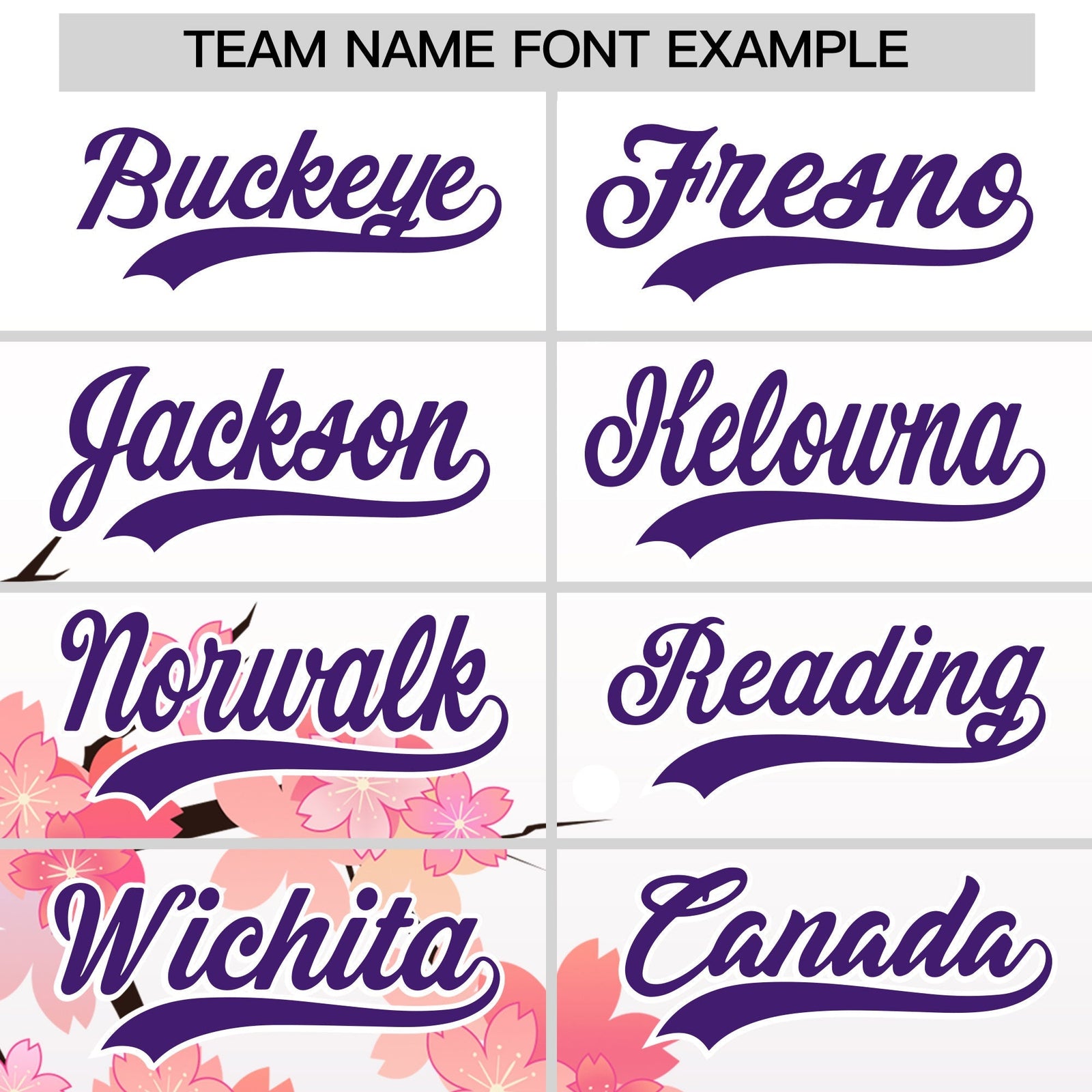 Custom Hooded Baseball Jersey | Pink Purple Cherry Blossom Moisture-Wicking Jersey for Men & Women