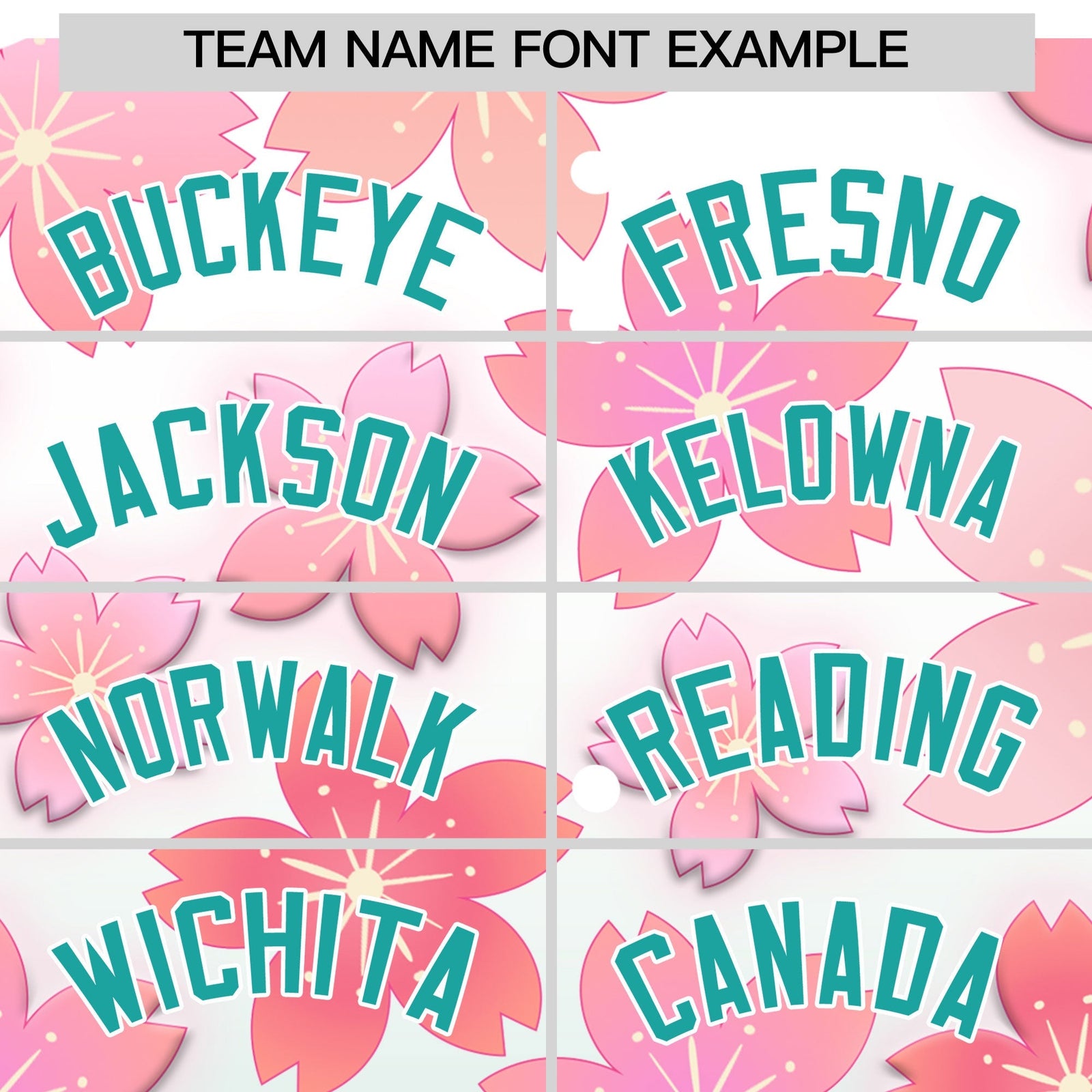 Custom Hooded Baseball Jersey | Pink Aqua Cherry Blossom Moisture-Wicking Jersey for Men & Women