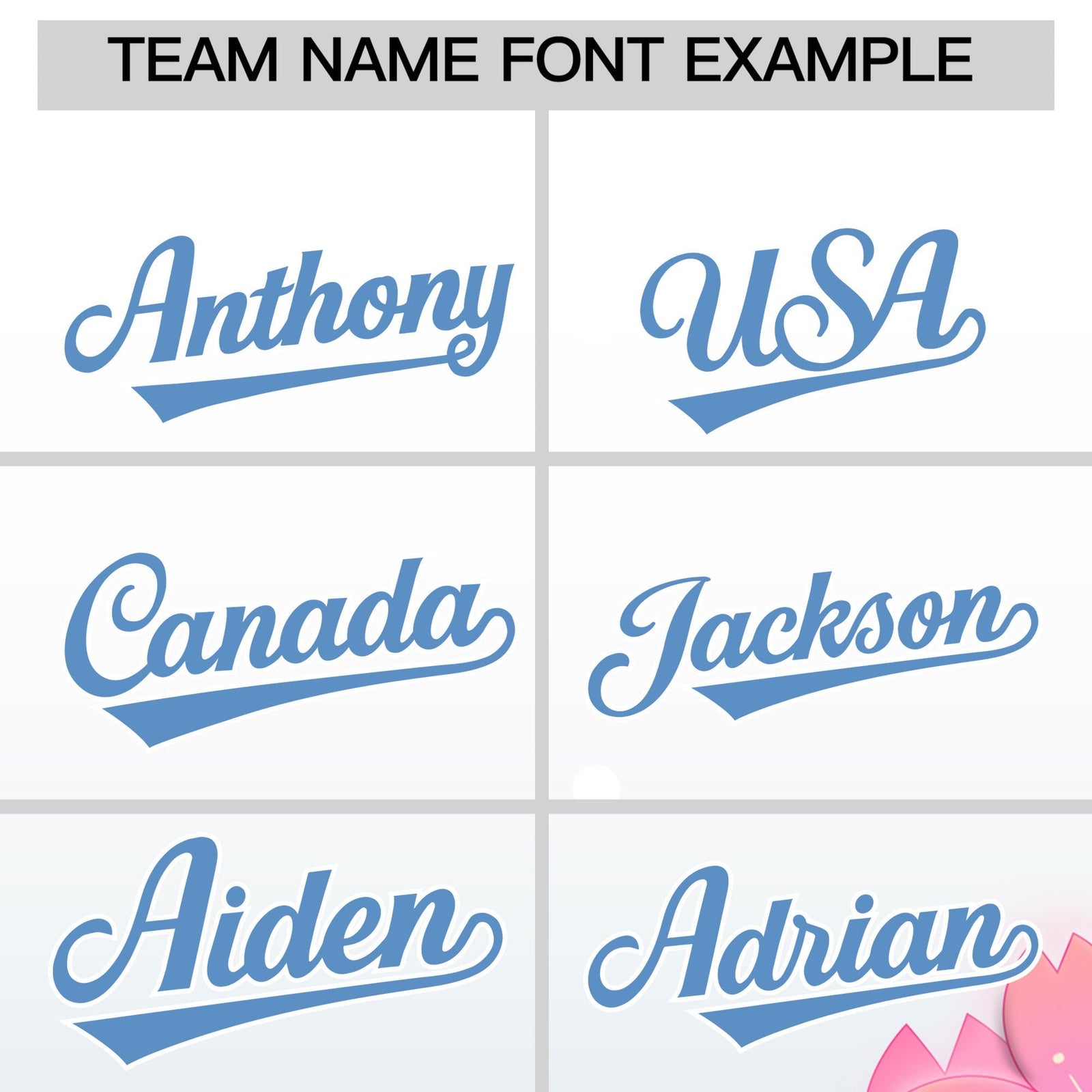 Custom Hooded Baseball Jersey | Pink Light Blue Cherry Blossom Personalized Name & Number Sport Jersey