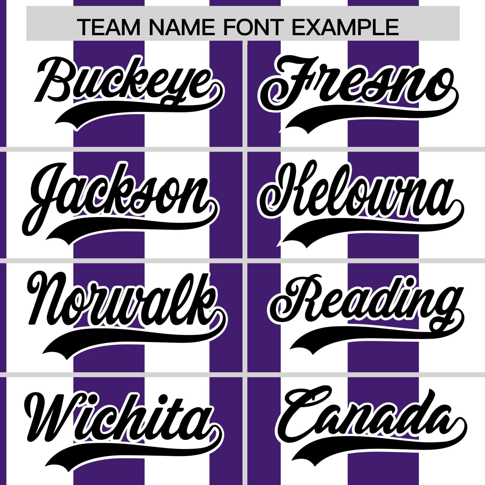 Custom White Purple Stripe Fashion Authentic Two-Button Softball Jersey