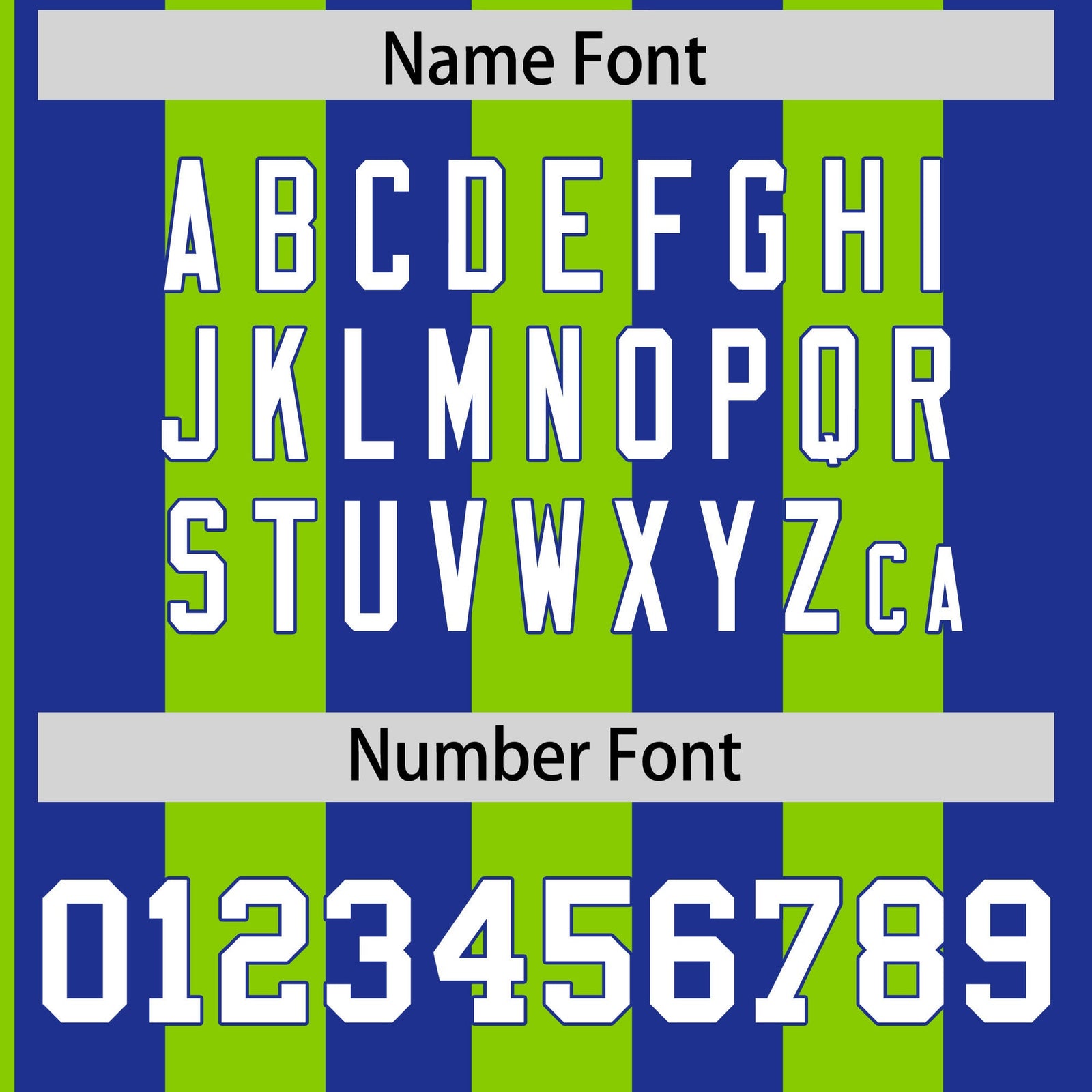 Custom Royal Neon Green Stripe Fashion Authentic Two-Button Softball Jersey