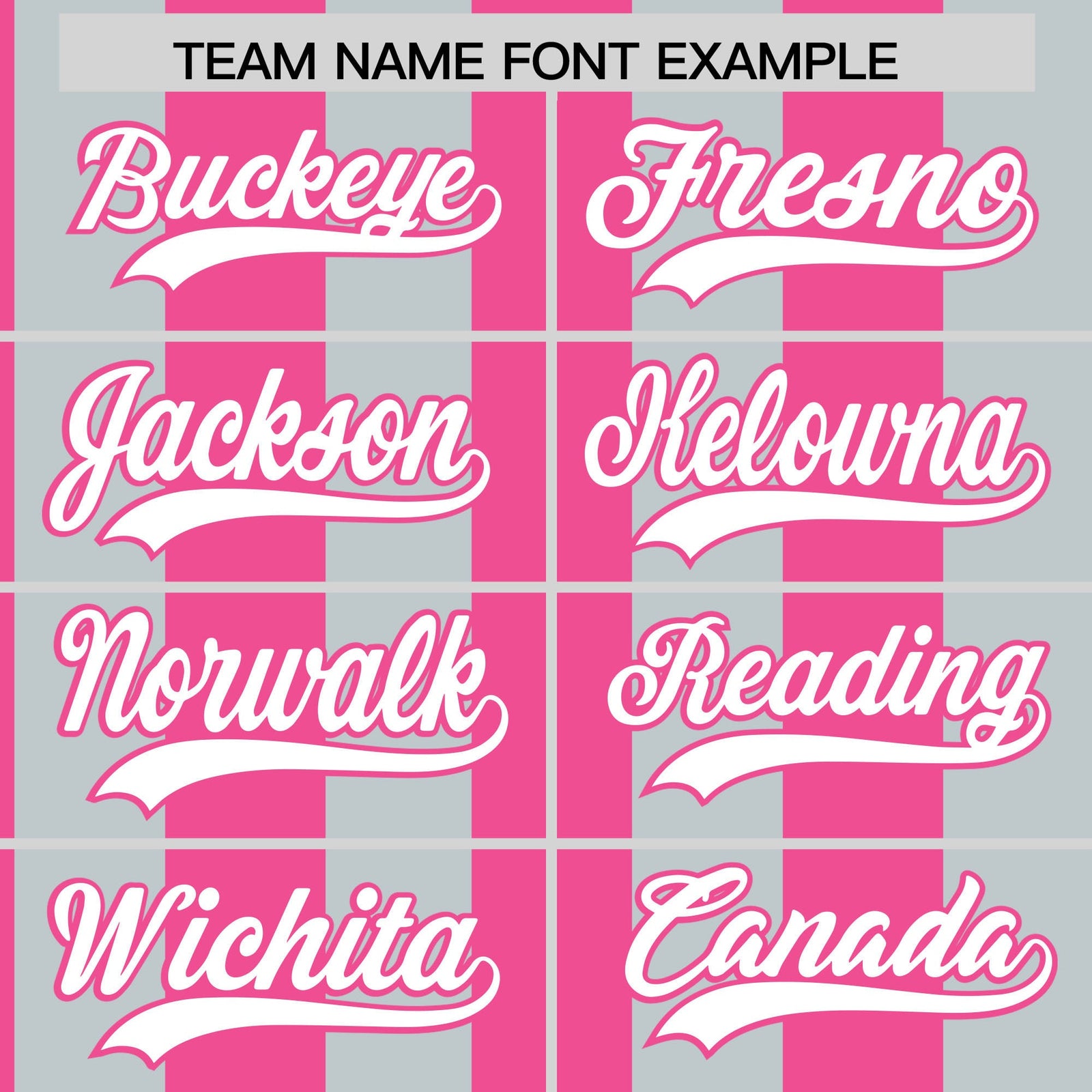 Custom Silver Pink Stripe Fashion Authentic Two-Button Softball Jersey