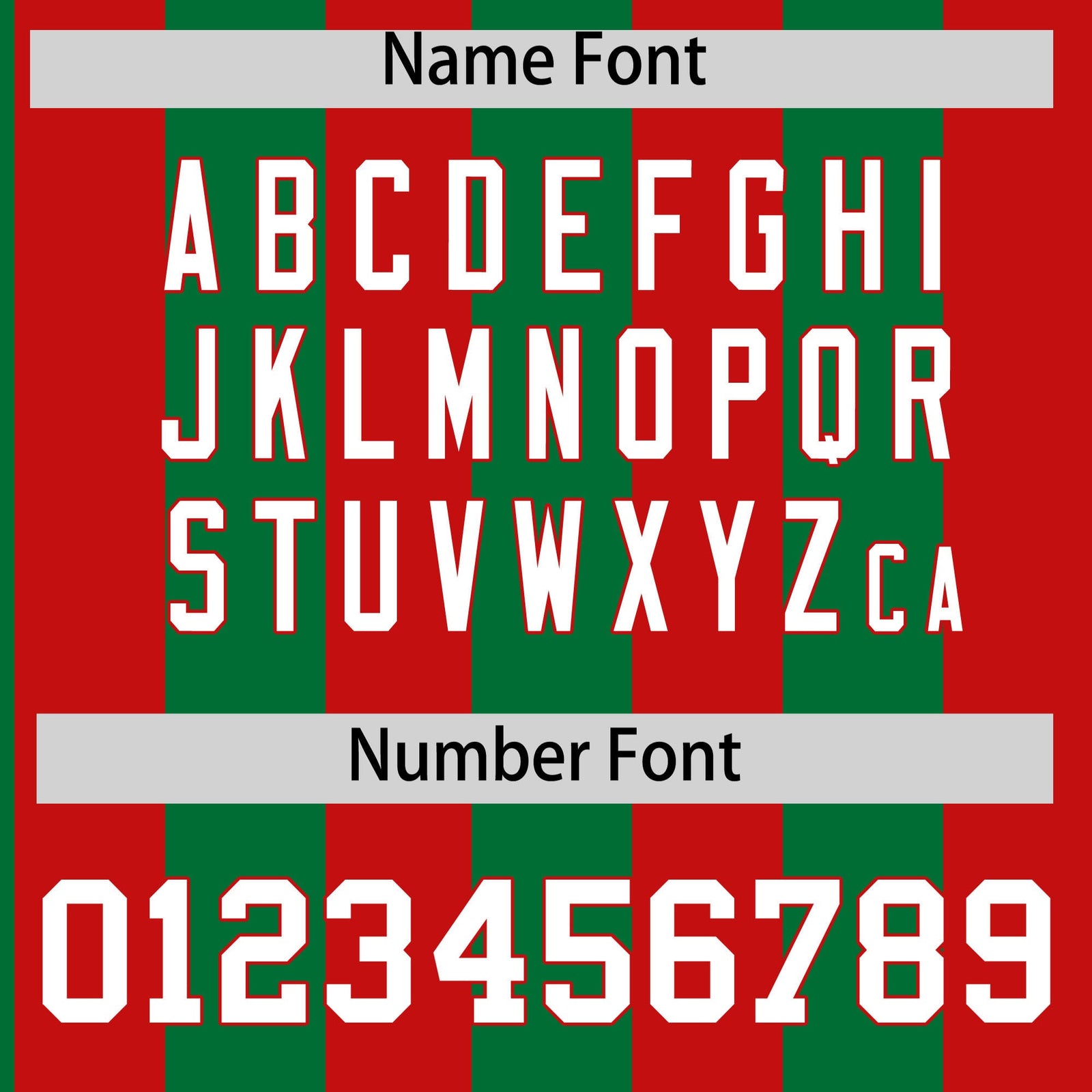 Custom Red Kelly Green Stripe Fashion Authentic Two-Button Softball Jersey