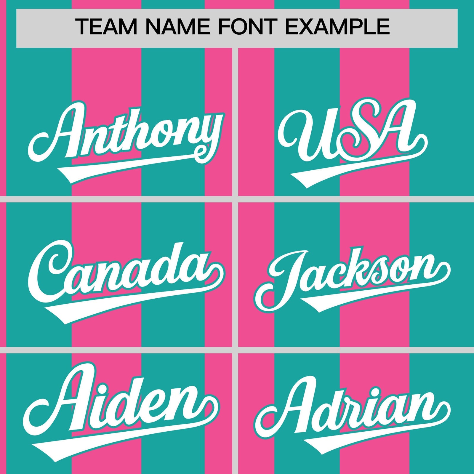 Custom Aqua Pink Stripe Fashion Authentic Two-Button Softball Jersey