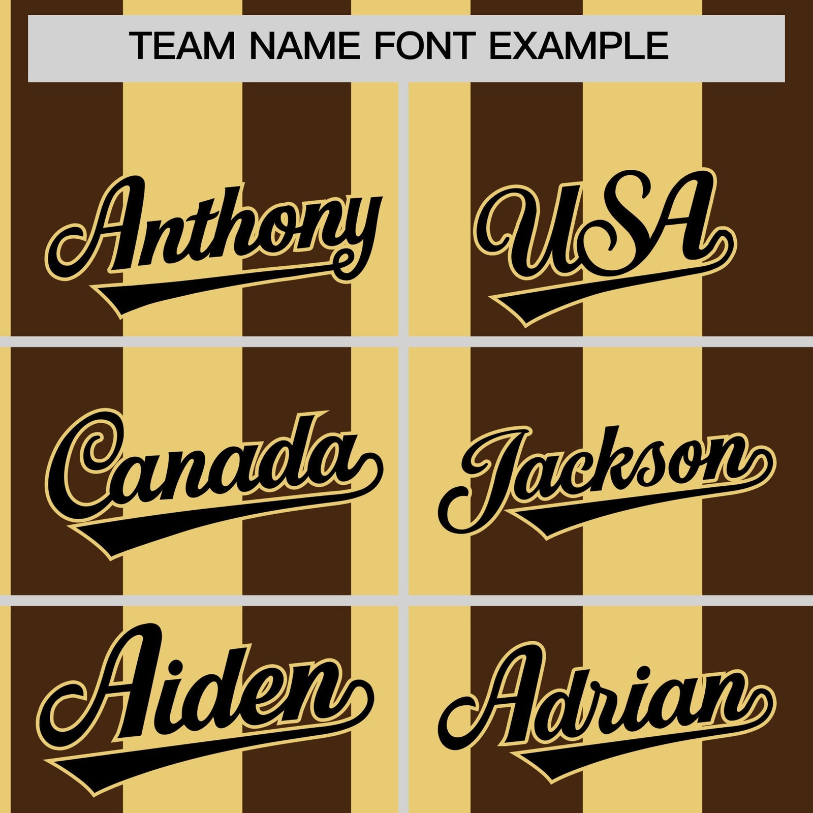 Custom Brown Khaki Stripe Fashion Authentic Two-Button Softball Jersey