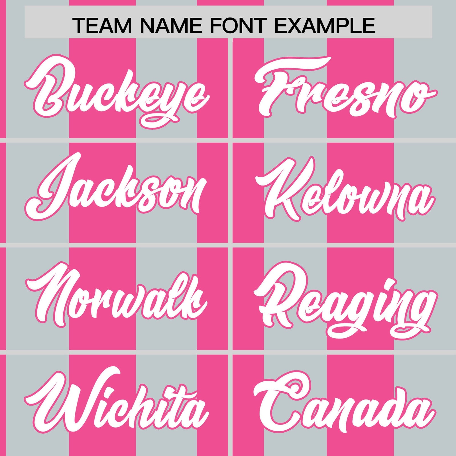 Custom Silver Pink Stripe Fashion Authentic Two-Button Softball Jersey