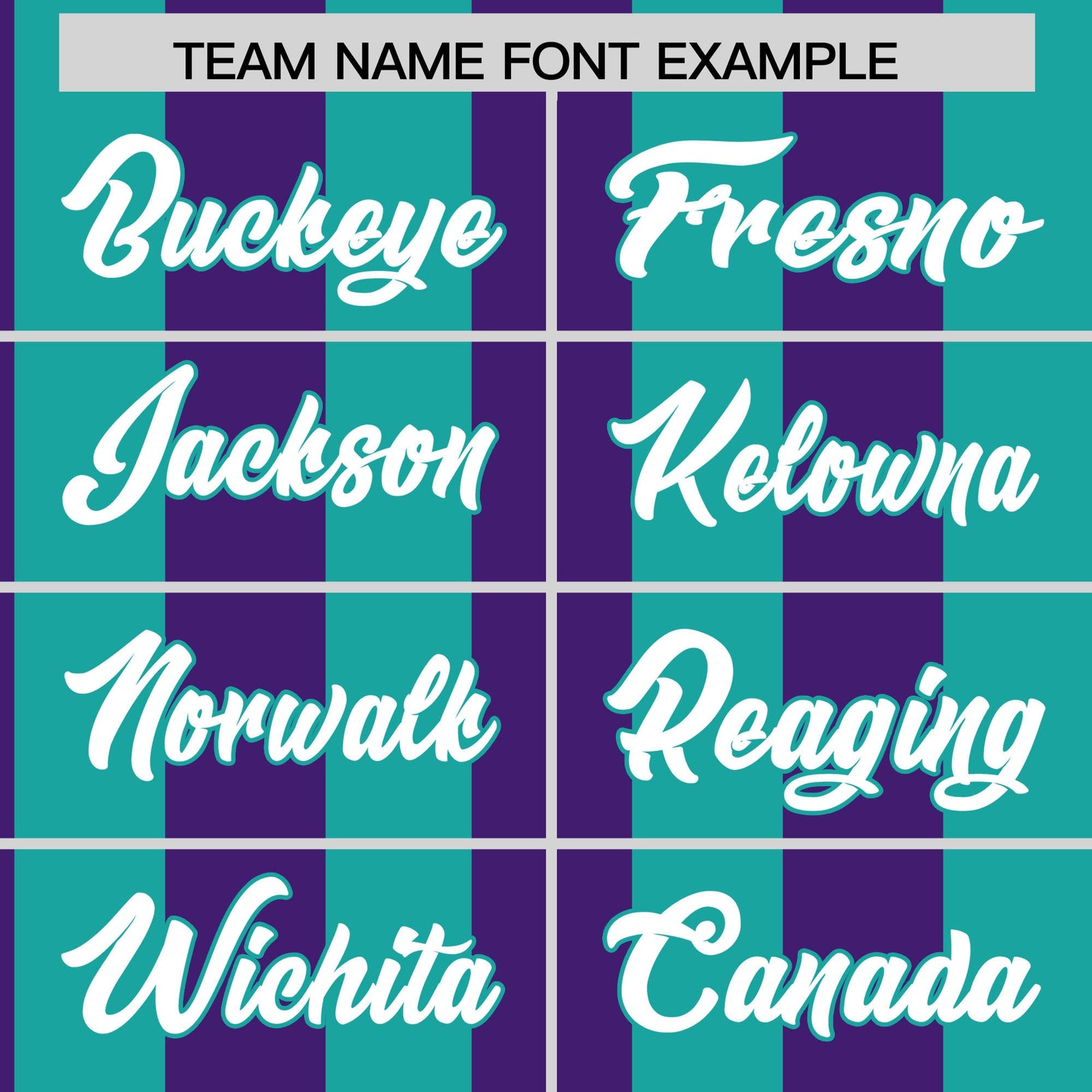 Custom Aqua Purple Stripe Fashion Authentic Two-Button Softball Jersey