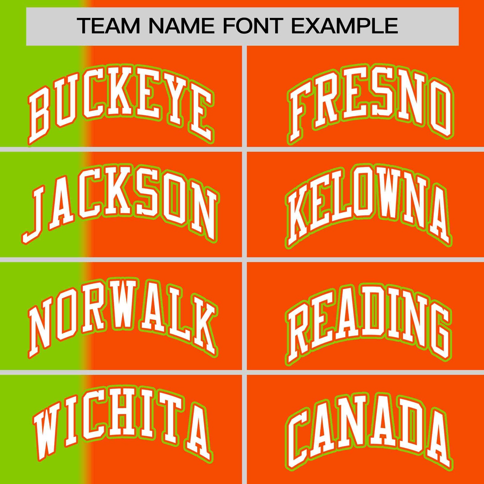 Custom Neon Green Orange Gradient Stripe Fashion Authentic Two-Button Softball Jersey