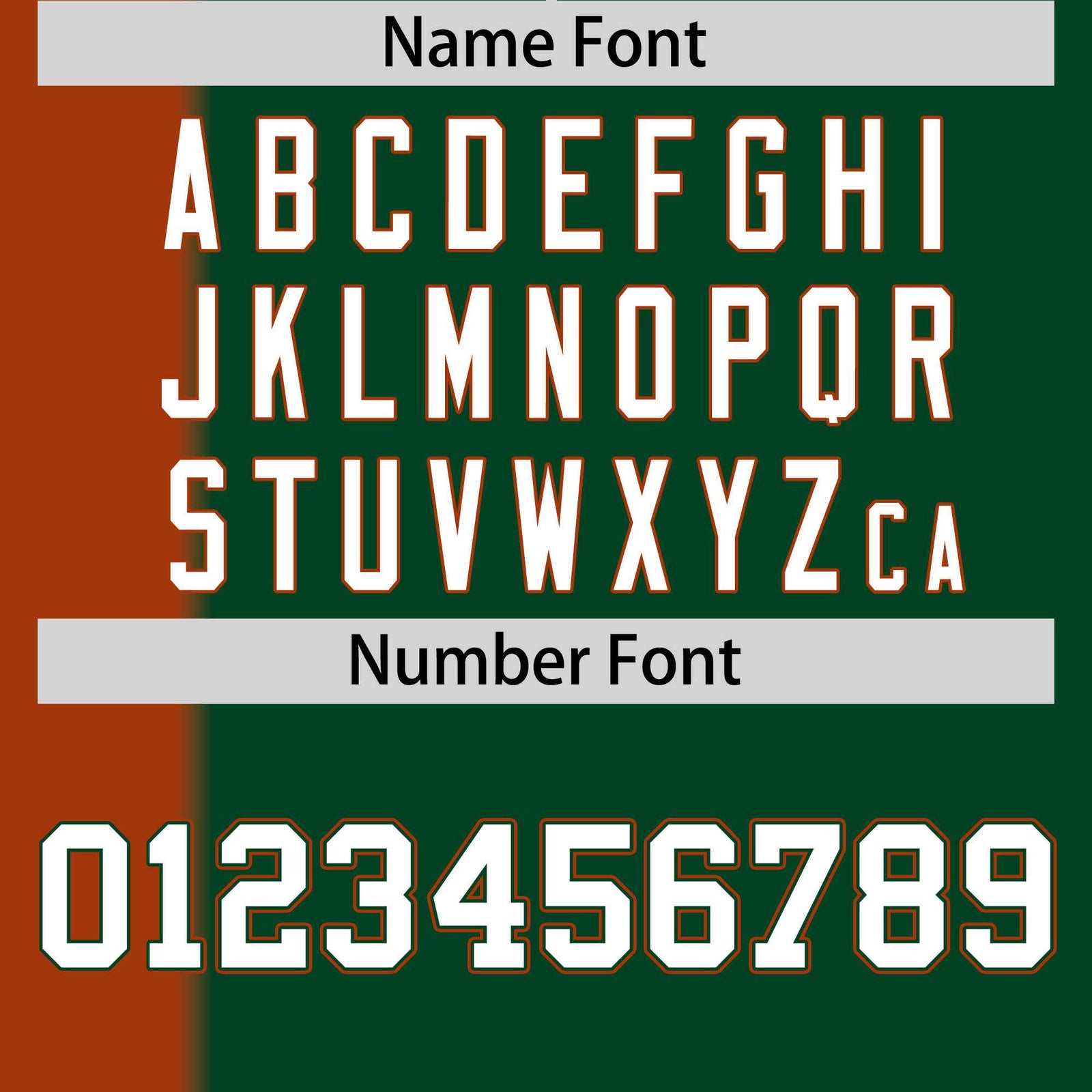 Custom Texas Orange Green Gradient Stripe Fashion Authentic Two-Button Softball Jersey