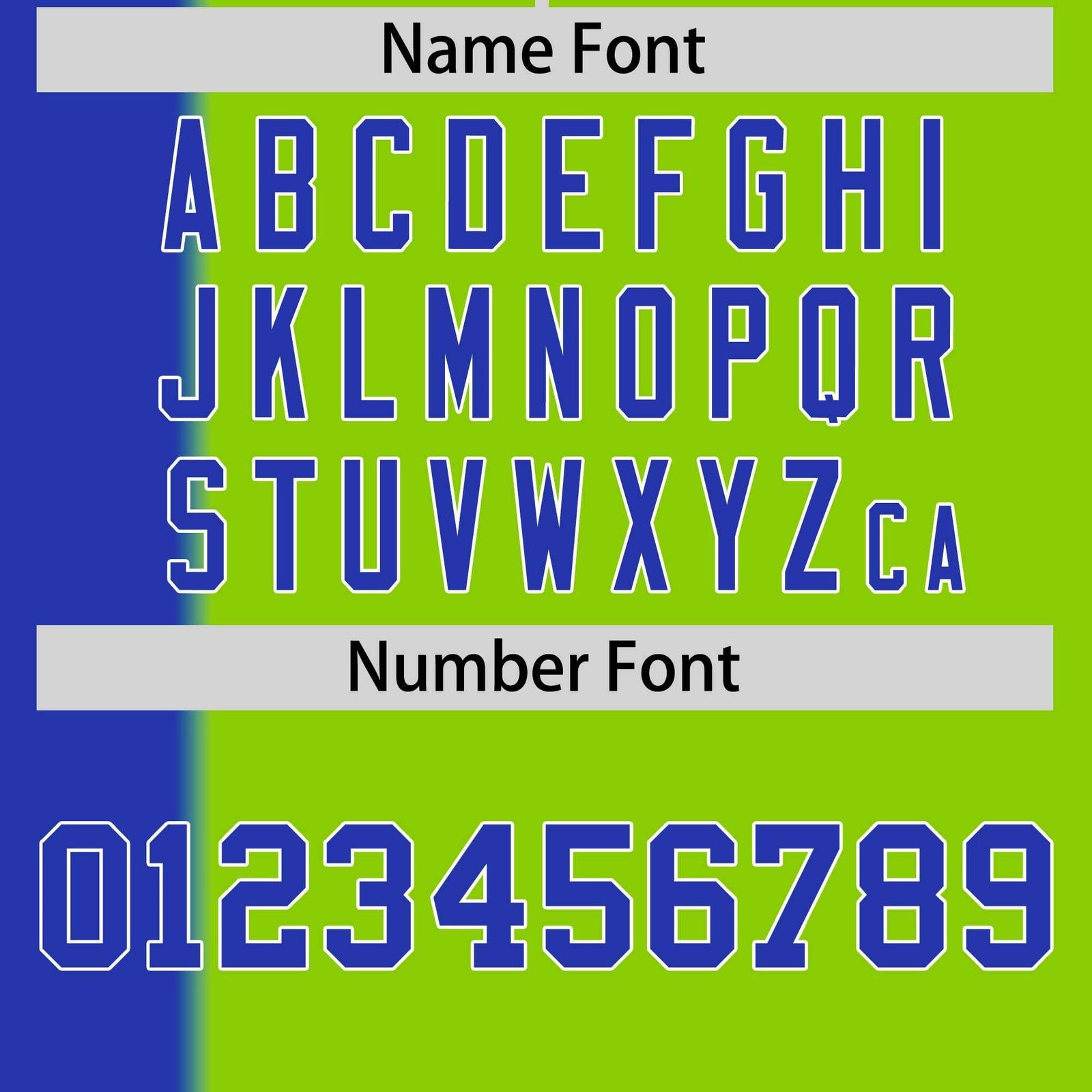 Custom Royal Neon Green Gradient Stripe Fashion Authentic Two-Button Softball Jersey