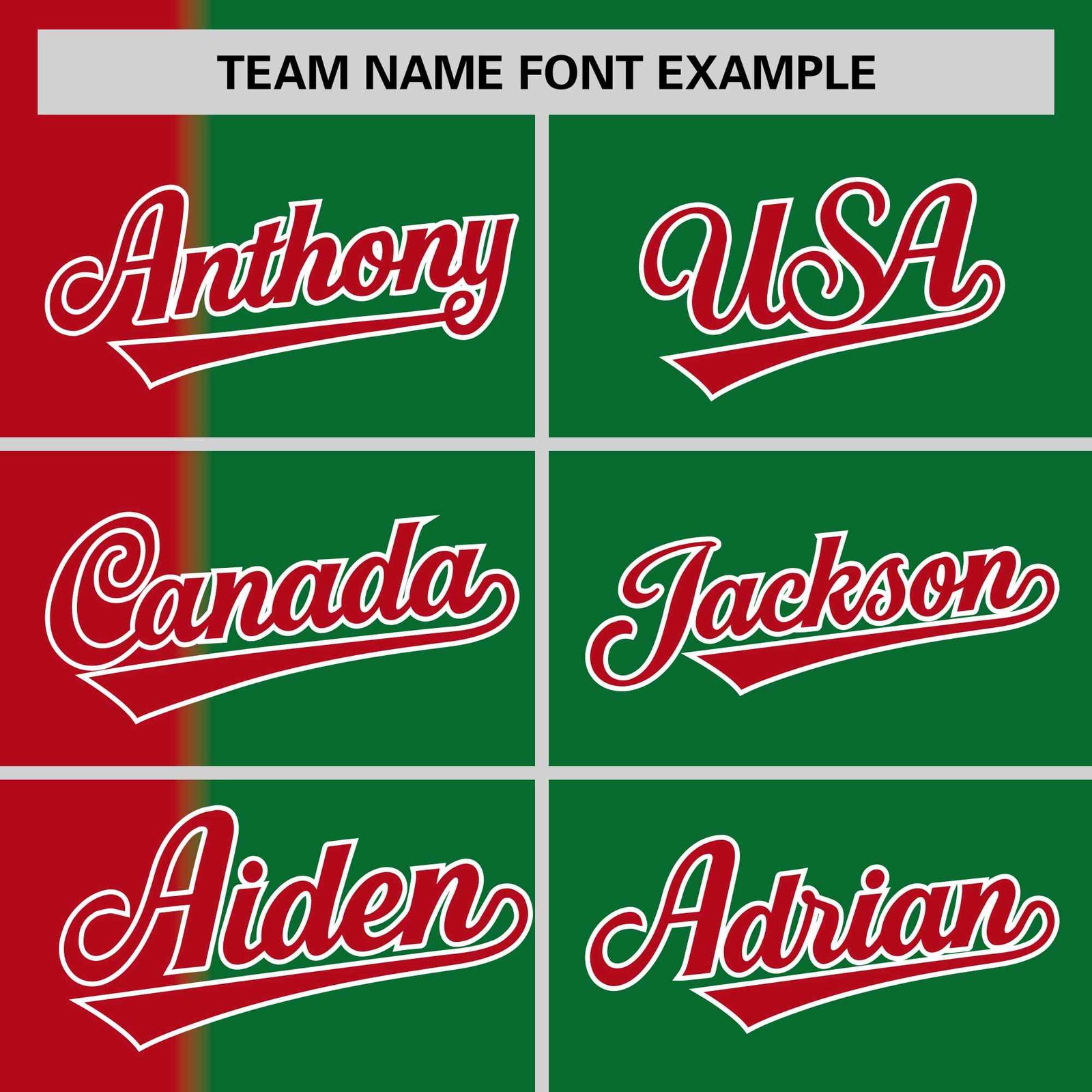 Custom Red Kelly Green Gradient Stripe Fashion Authentic Two-Button Softball Jersey