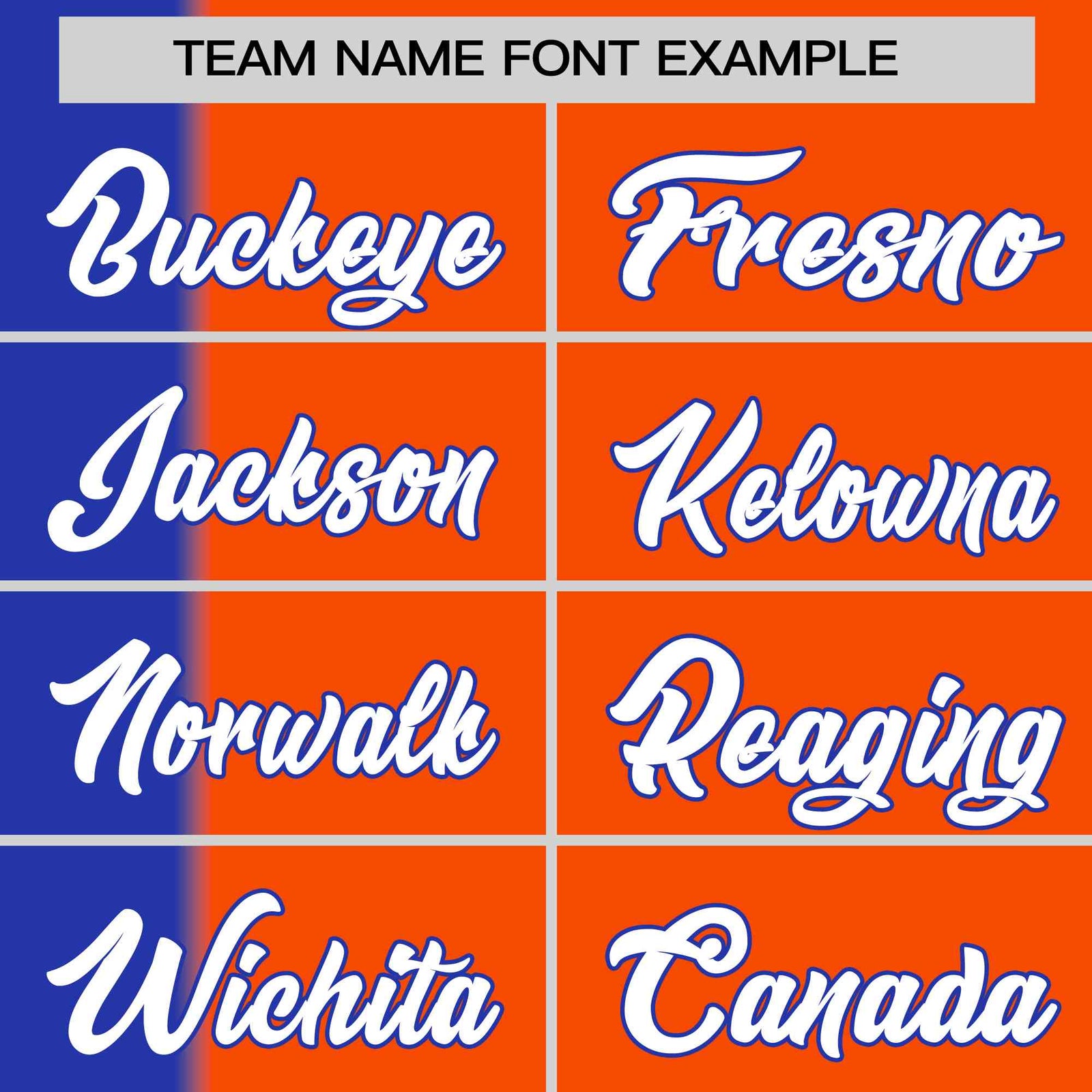 Custom Royal Orange Gradient Stripe Fashion Authentic Two-Button Softball Jersey