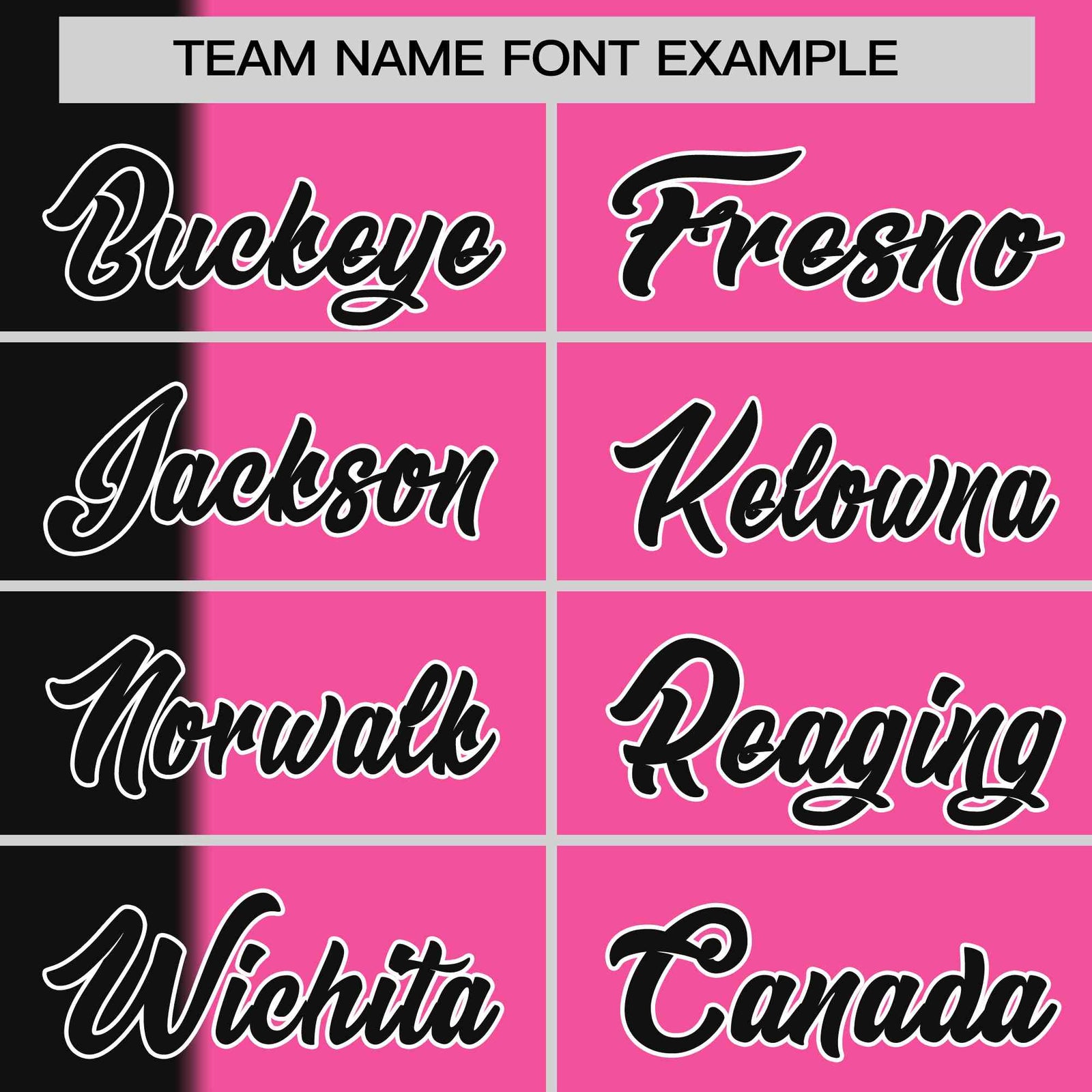 Custom Black Pink Gradient Stripe Fashion Authentic Two-Button Softball Jersey