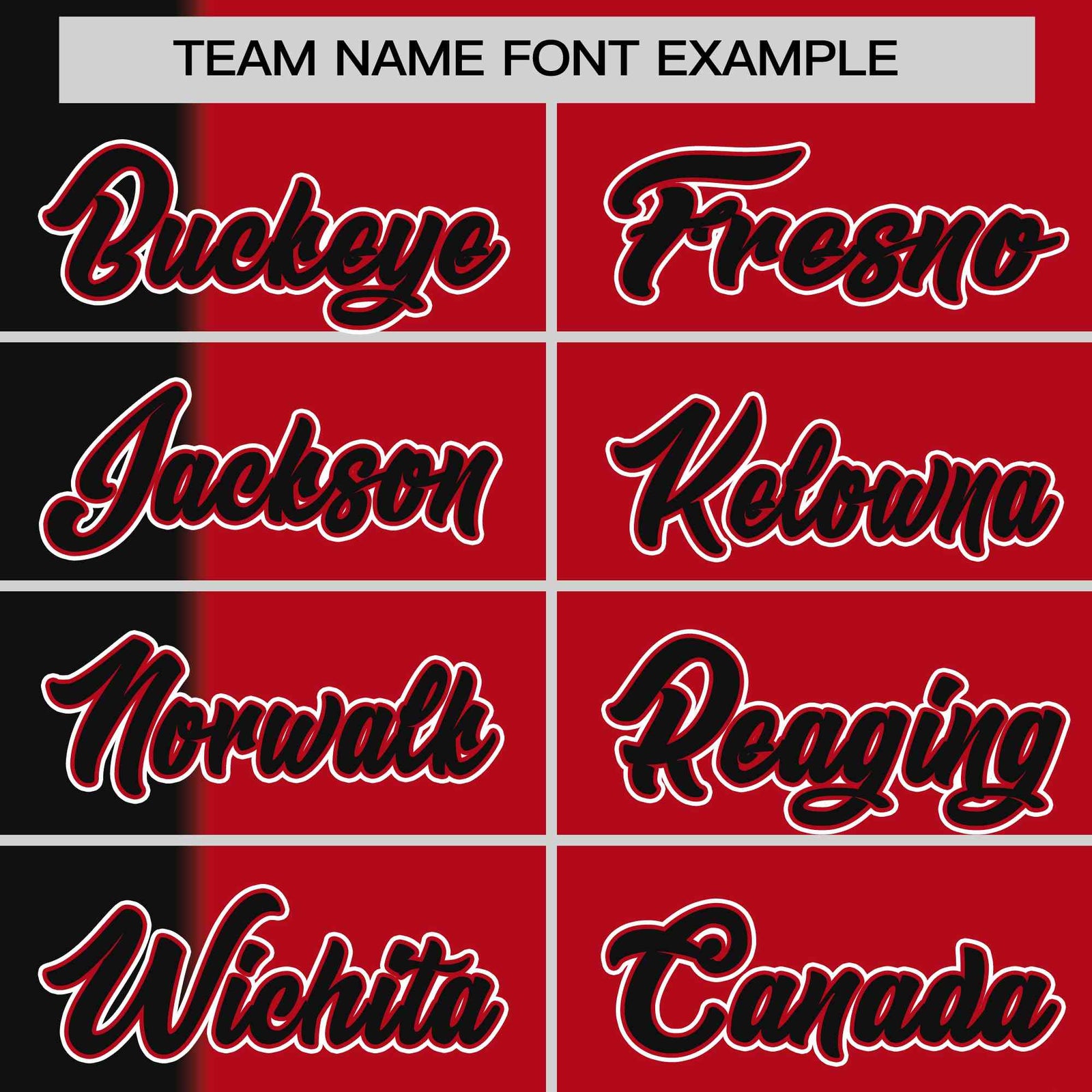 Custom Black Red Gradient Stripe Fashion Authentic Two-Button Softball Jersey