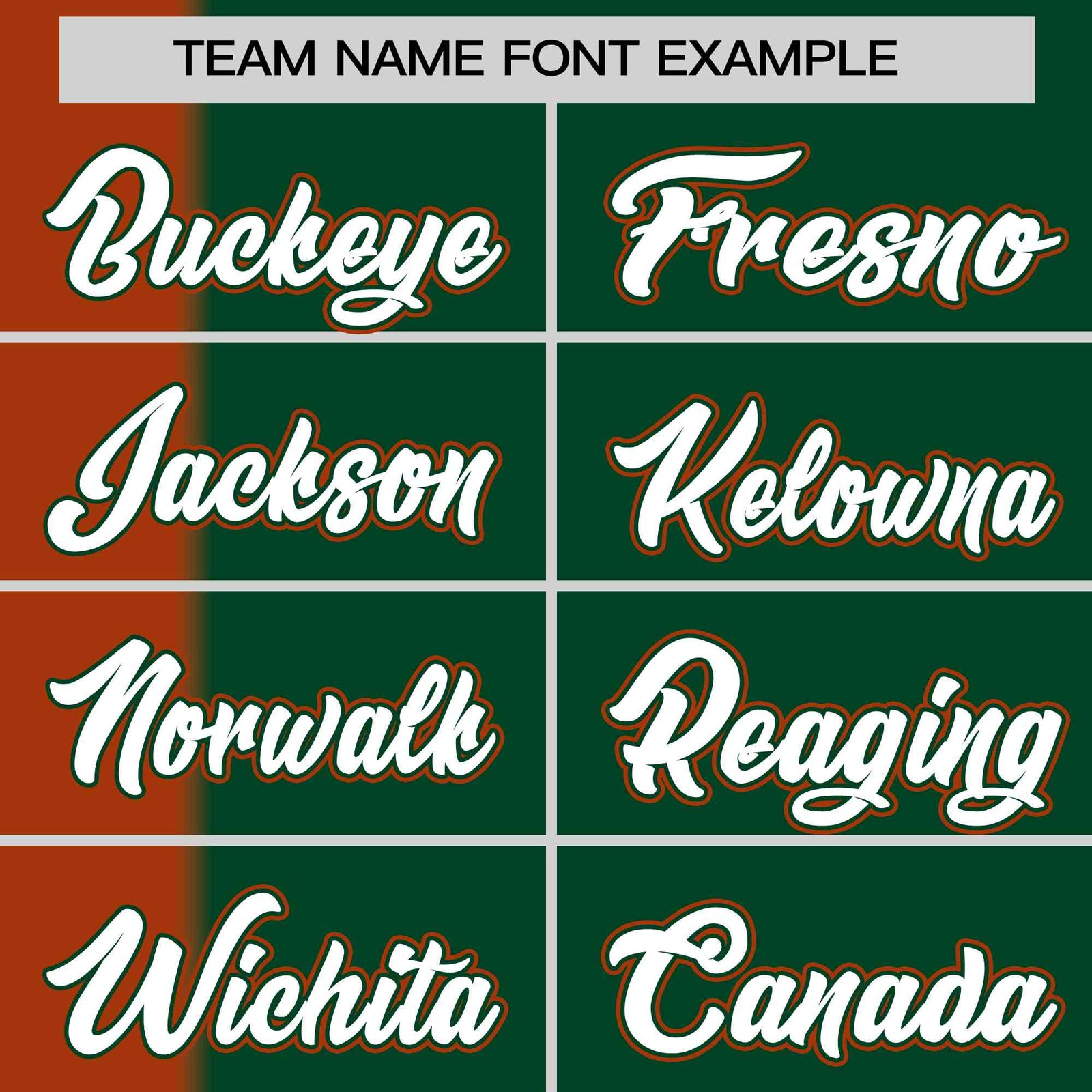 Custom Texas Orange Green Gradient Stripe Fashion Authentic Two-Button Softball Jersey