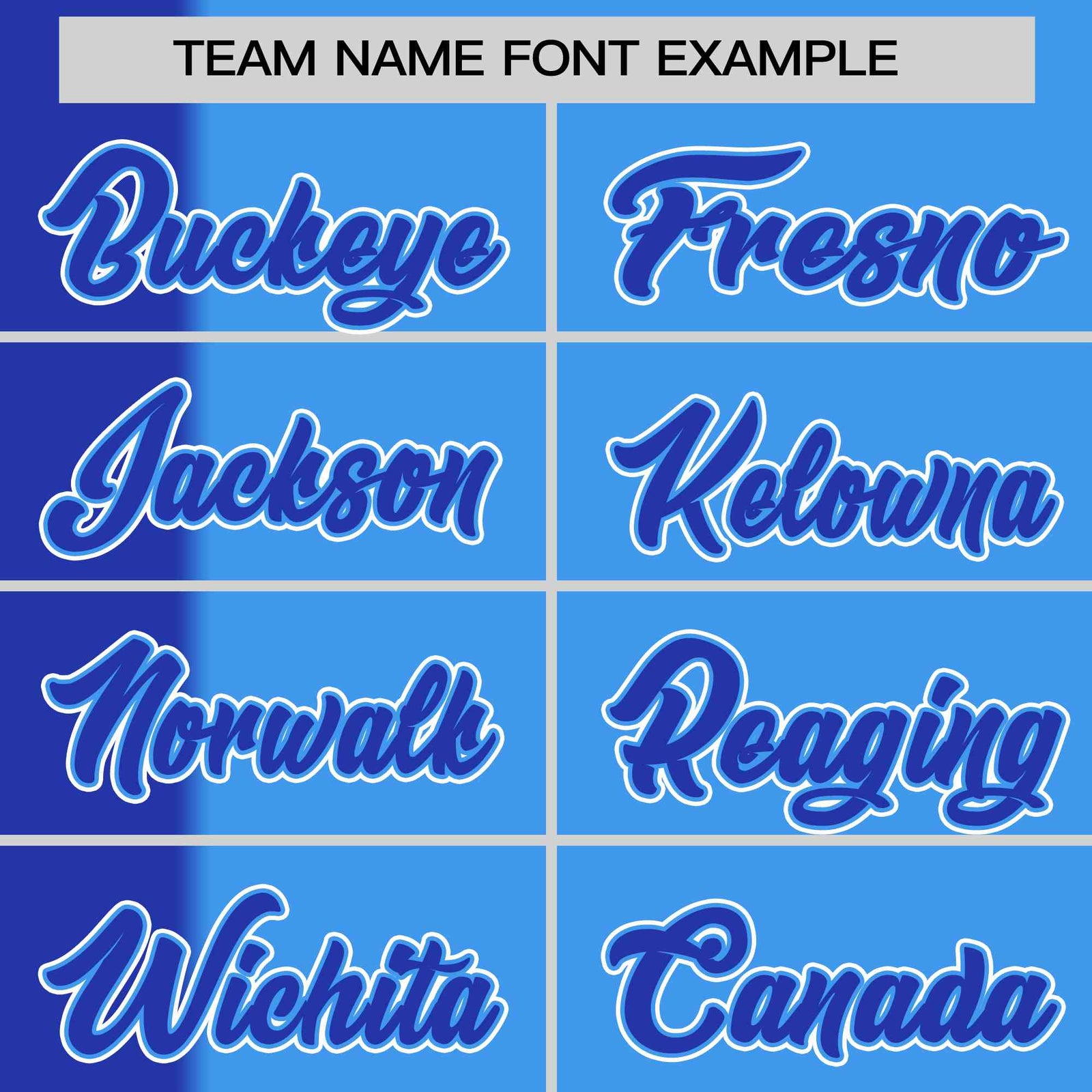 Custom Royal Powder Blue Gradient Stripe Fashion Authentic Two-Button Softball Jersey