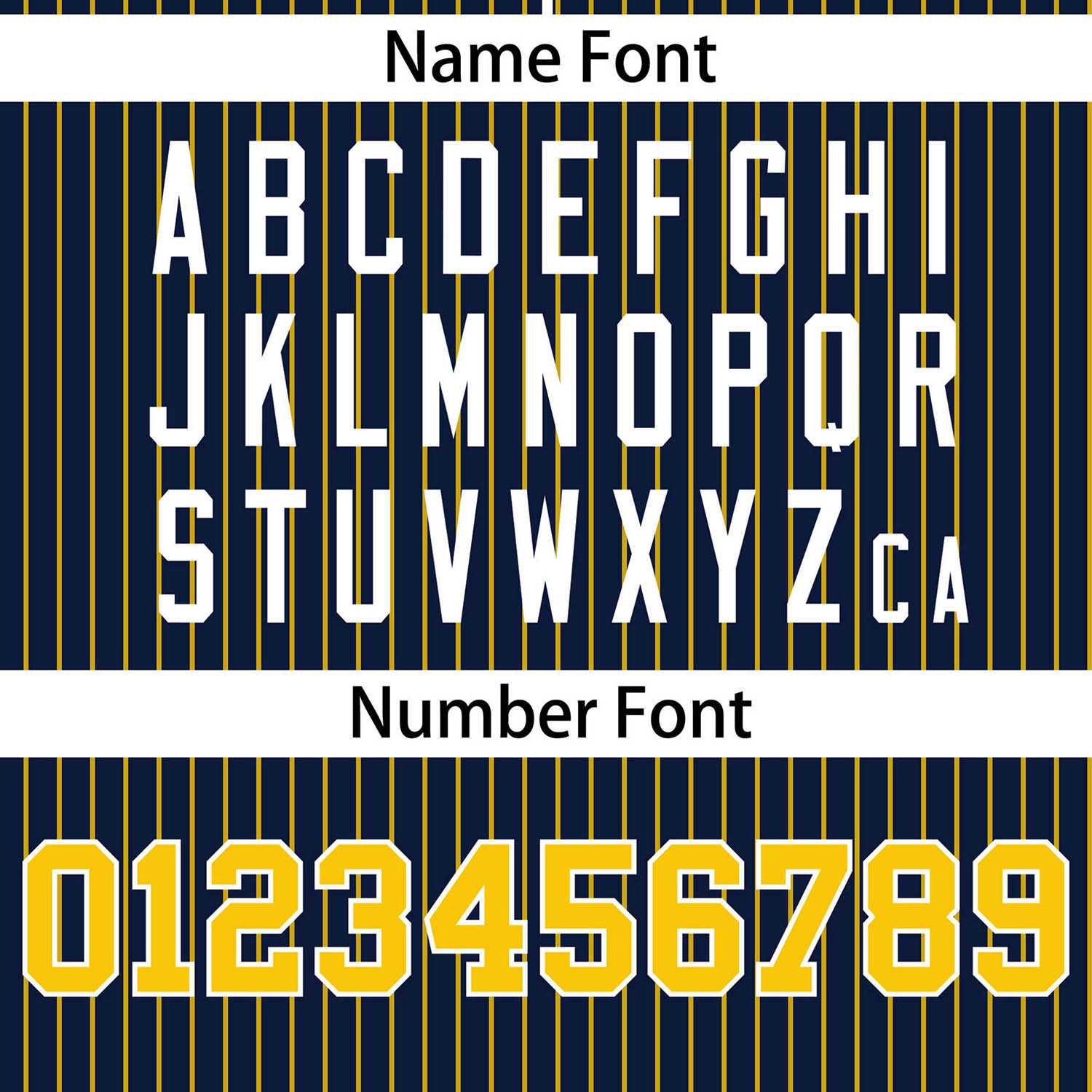 Custom Navy Gold Stripe Fashion Authentic Two-Button Softball Jersey