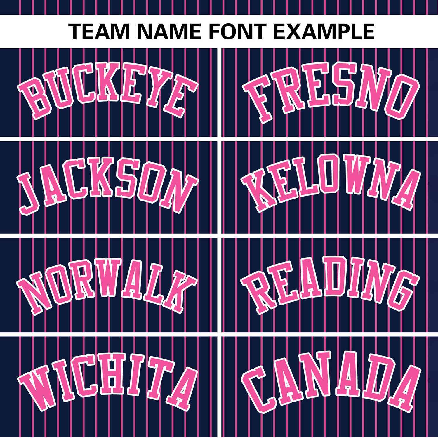 Custom Navy Pink Stripe Fashion Authentic Two-Button Softball Jersey
