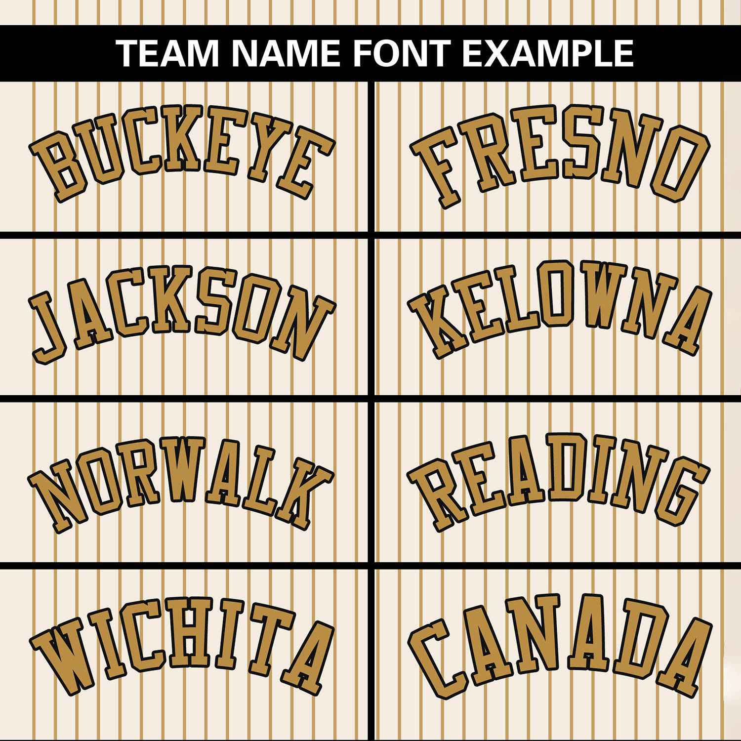 Custom Cream Old Gold Stripe Fashion Authentic Two-Button Softball Jersey