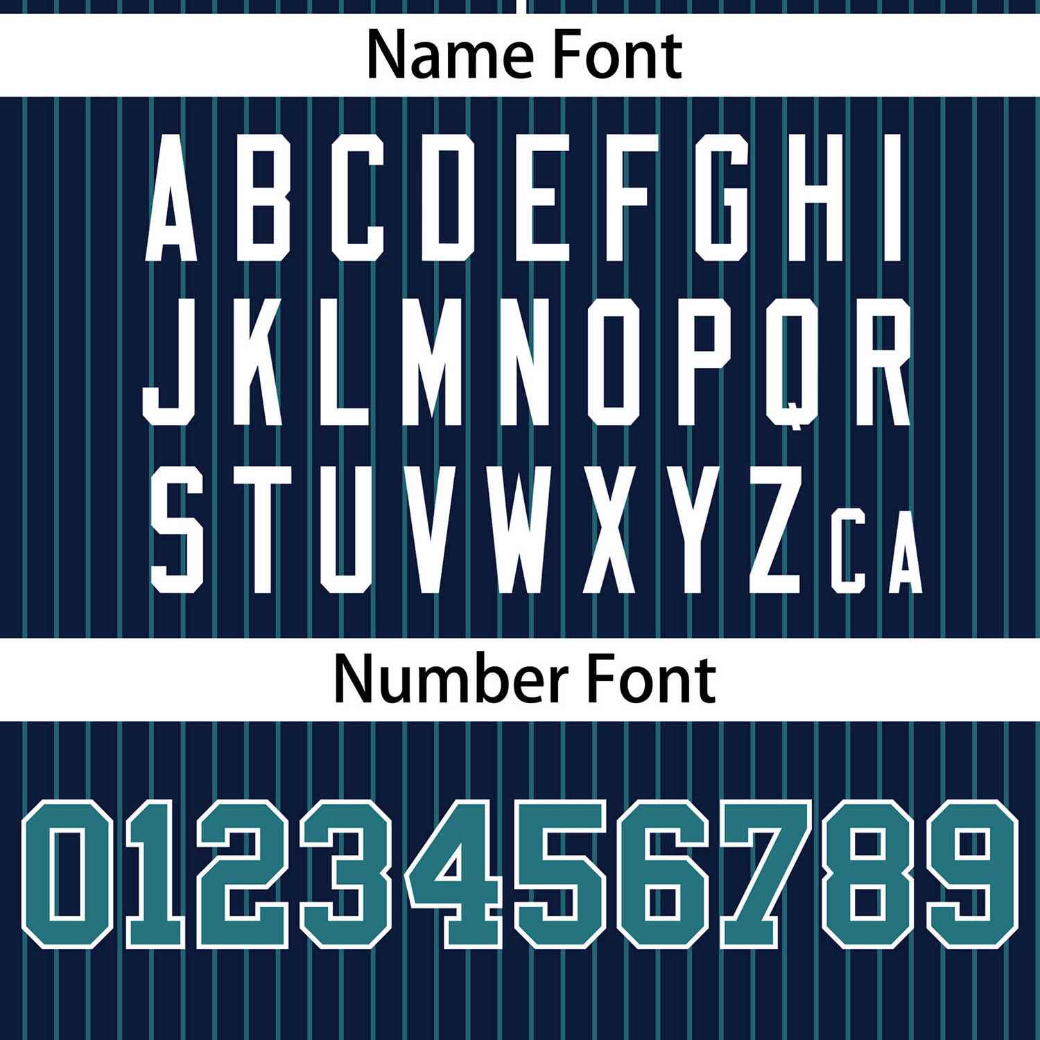 Custom Navy Aqua Stripe Fashion Authentic Two-Button Softball Jersey