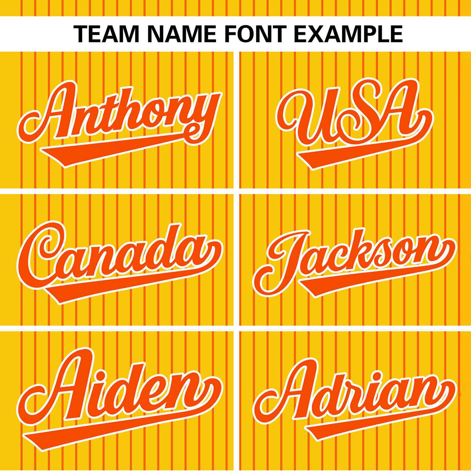 Custom Gold Orange Stripe Fashion Authentic Two-Button Softball Jersey