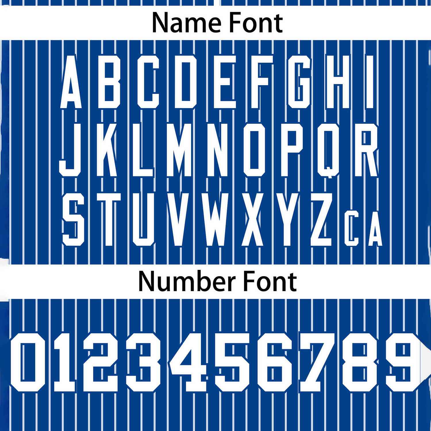 Custom Royal White Stripe Fashion Authentic Two-Button Softball Jersey