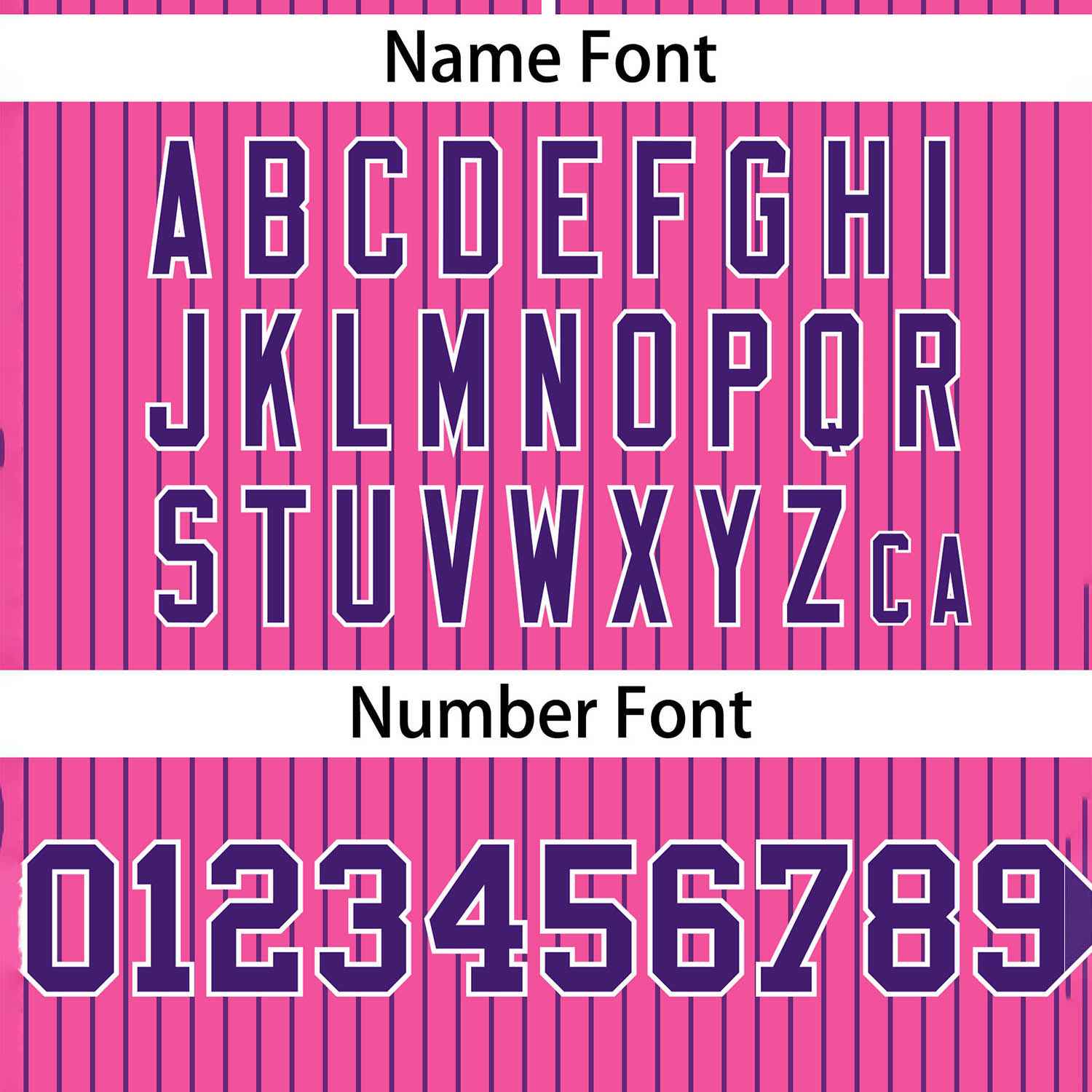 Custom Pink Purple Stripe Fashion Authentic Two-Button Softball Jersey