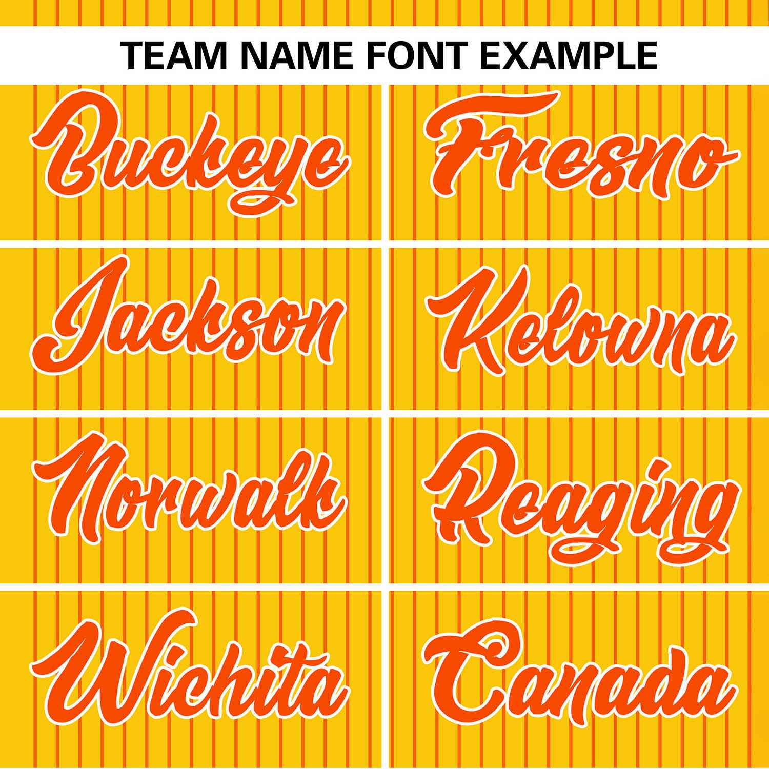 Custom Gold Orange Stripe Fashion Authentic Two-Button Softball Jersey