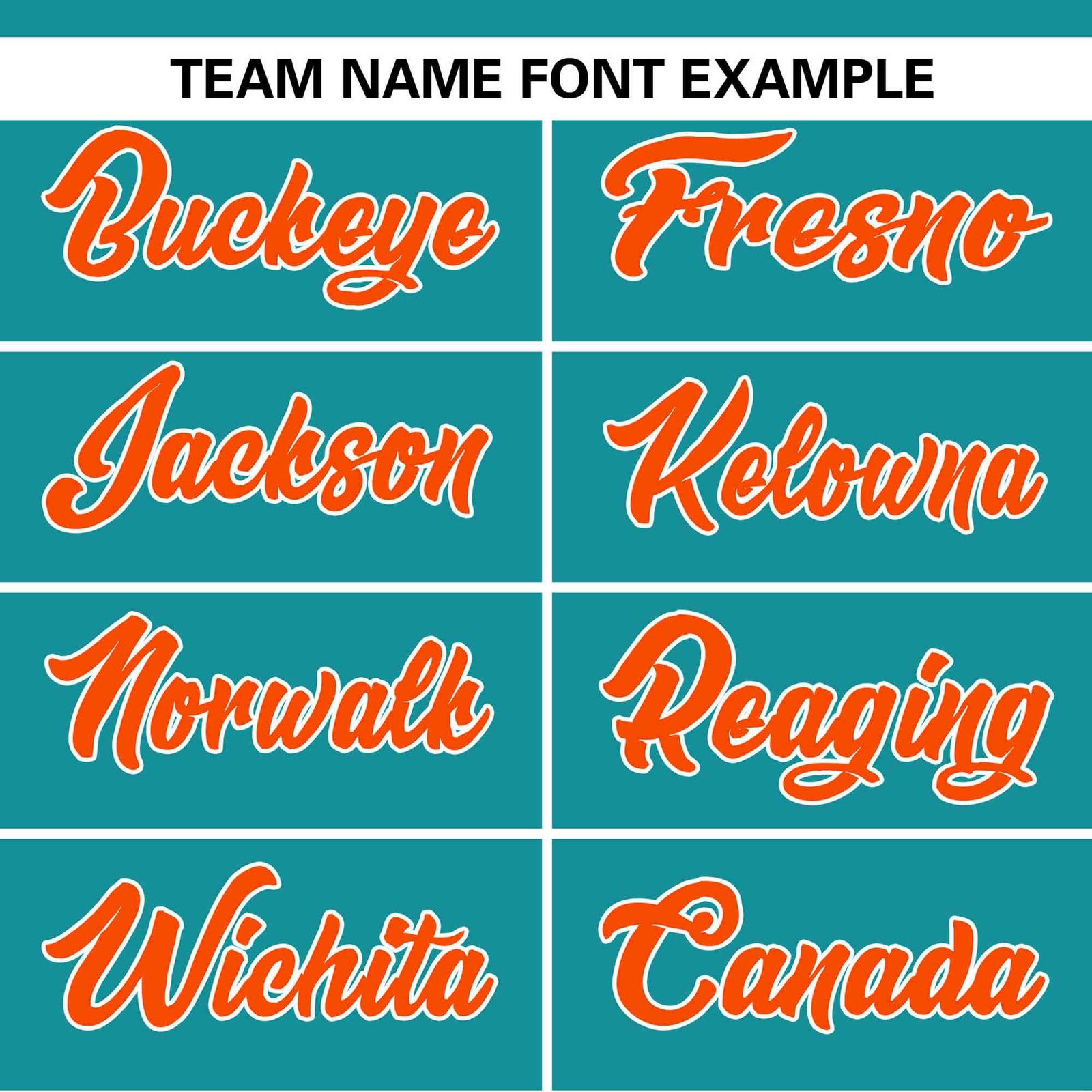 Custom Aqua White-Orange Color Block Personalized Authentic Two-Button Softball Jersey