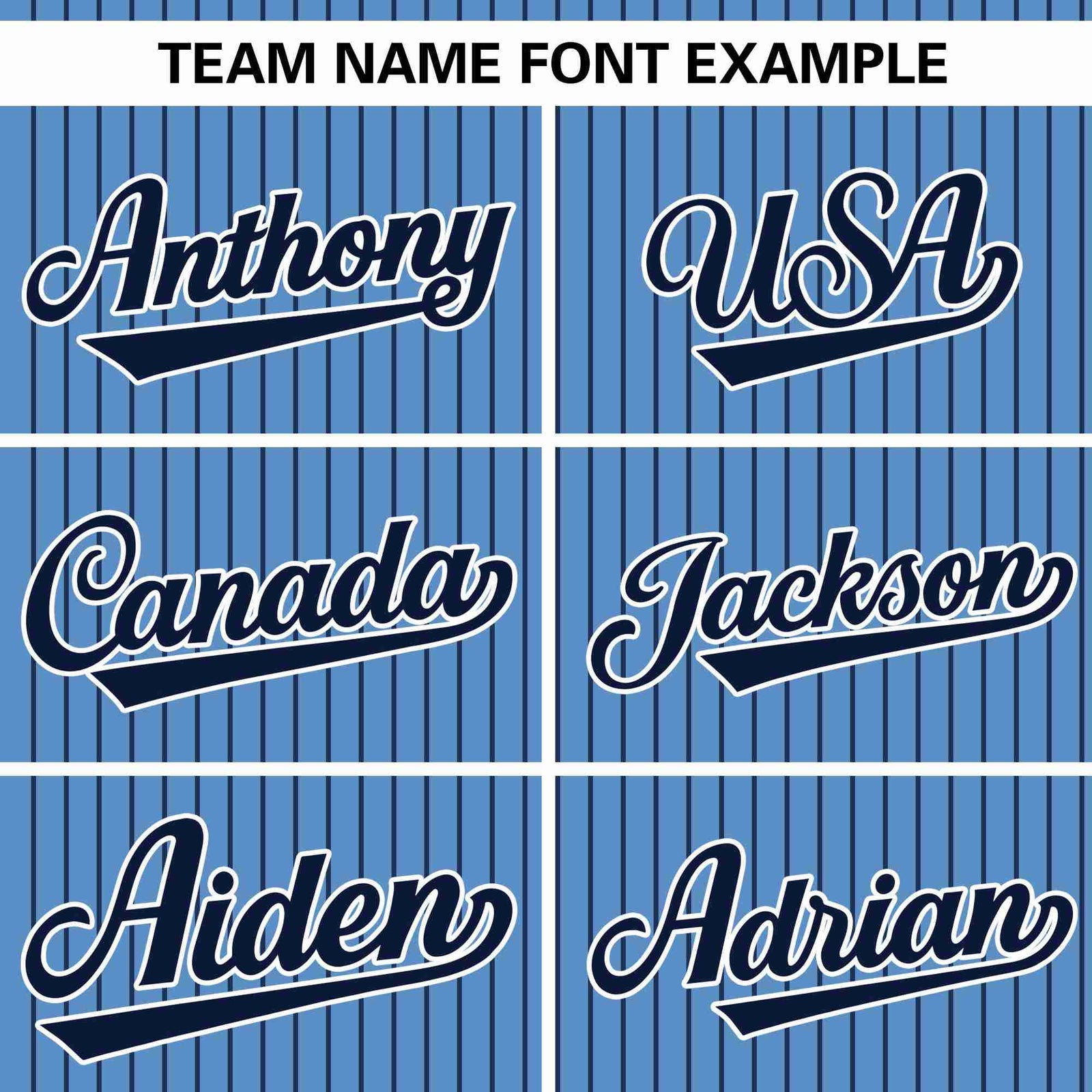 Custom Light Blue Navy Stripe Fashion Authentic Pullover Baseball Jersey