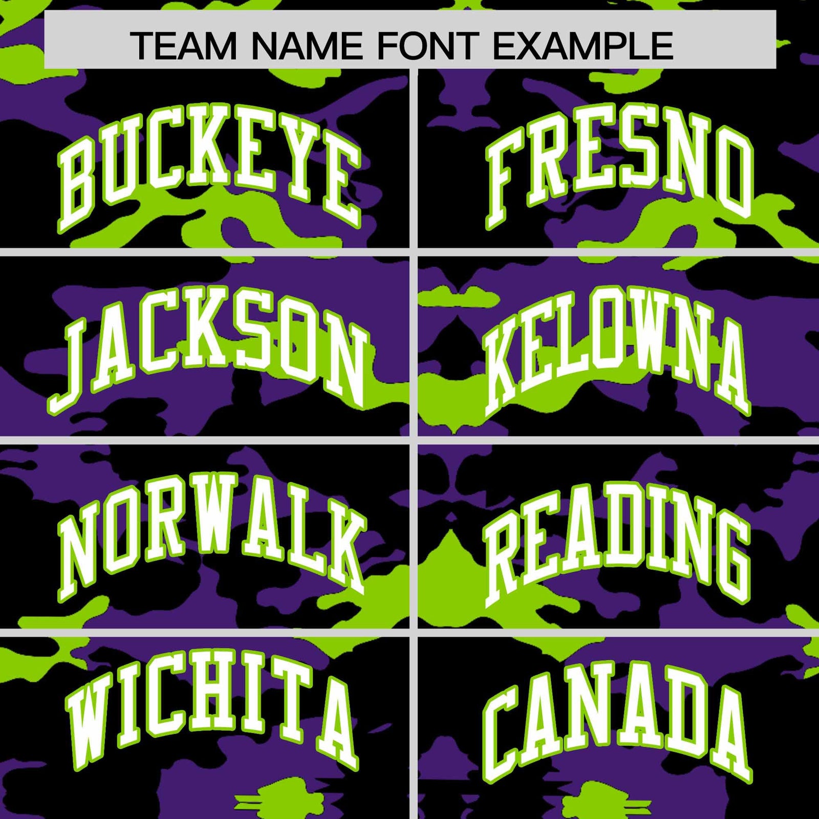 Custom Black Purple and Neon Green Camo Fashion Authentic Sleeveless Baseball Jersey