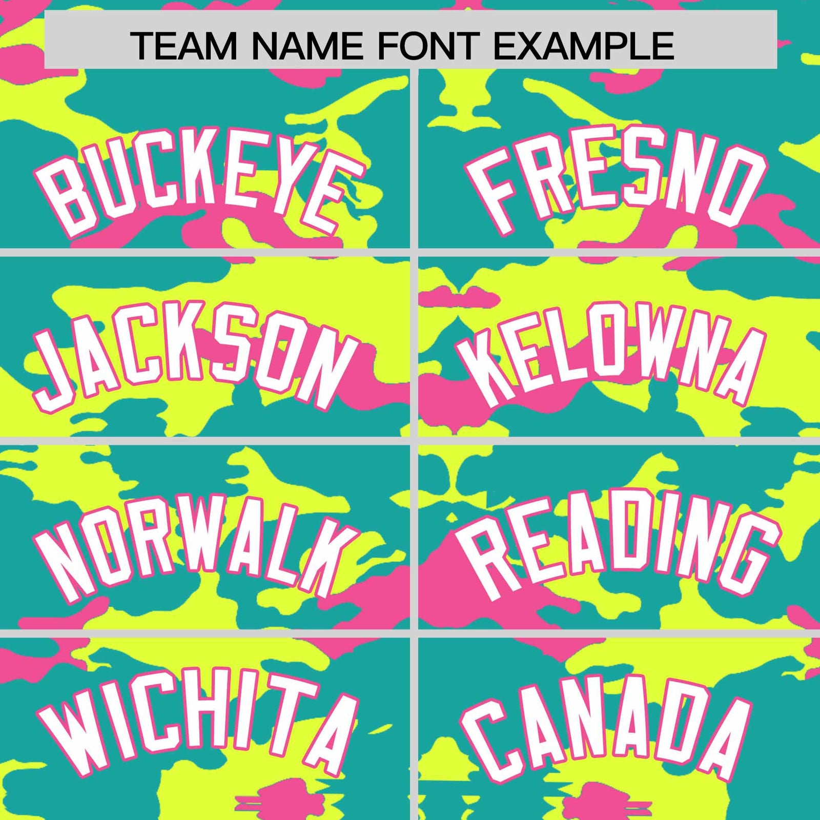 Custom Bright Green Fluorescent Green and Pink Camo Fashion Authentic Sleeveless Baseball Jersey