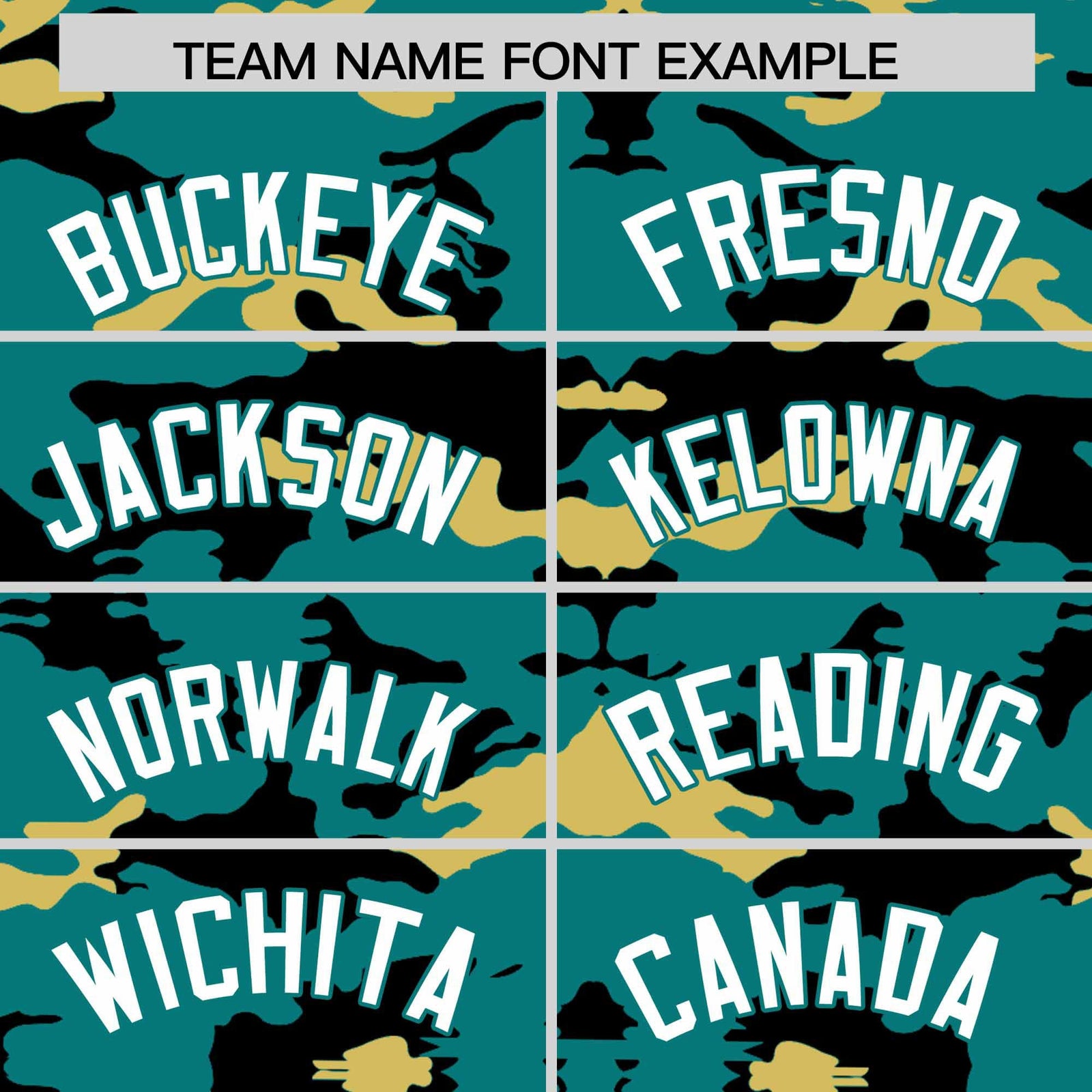 Custom Aqua Black and Khaki Camo Fashion Authentic Sleeveless Baseball Jersey