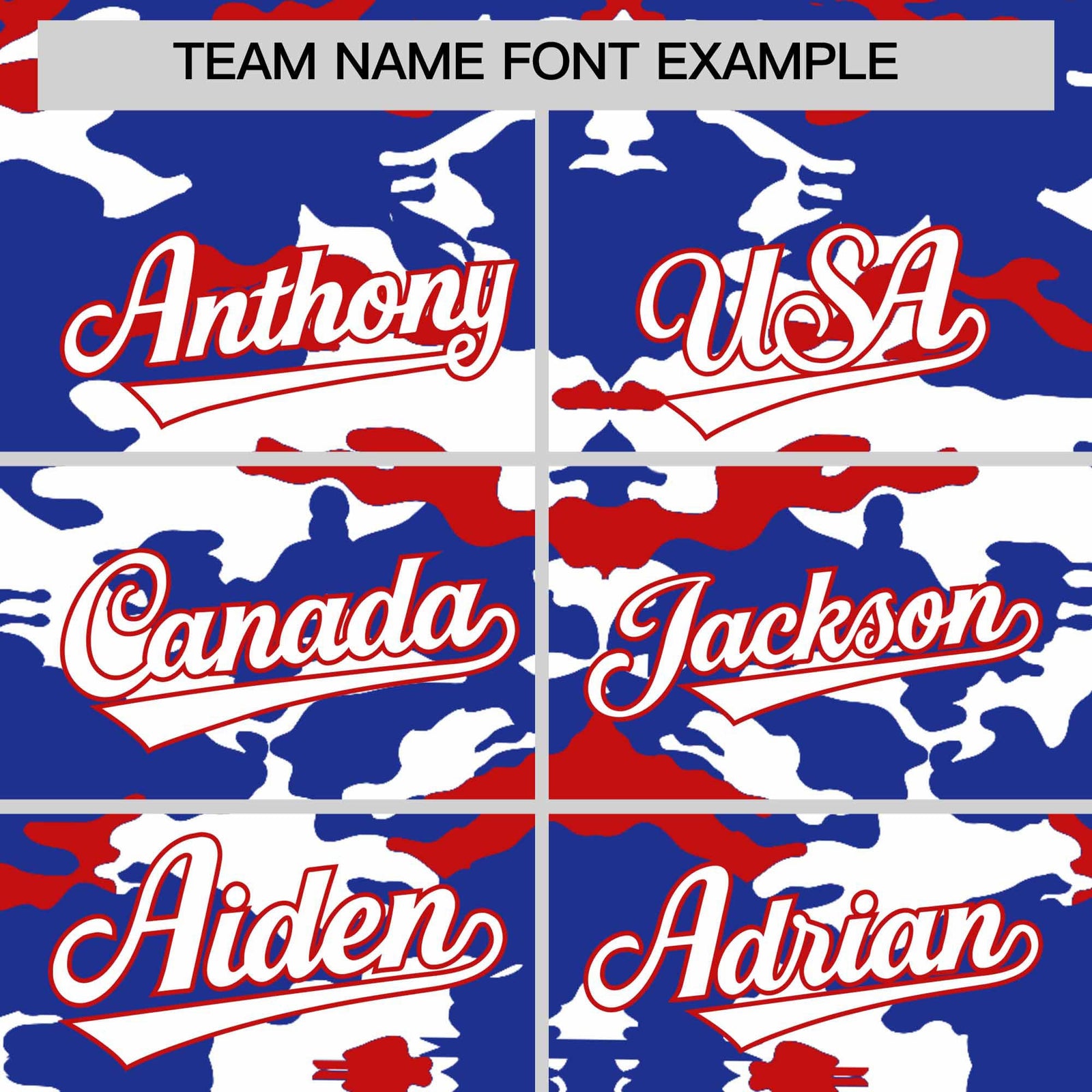 Custom Royal White and Red Camo Fashion Authentic Sleeveless Baseball Jersey