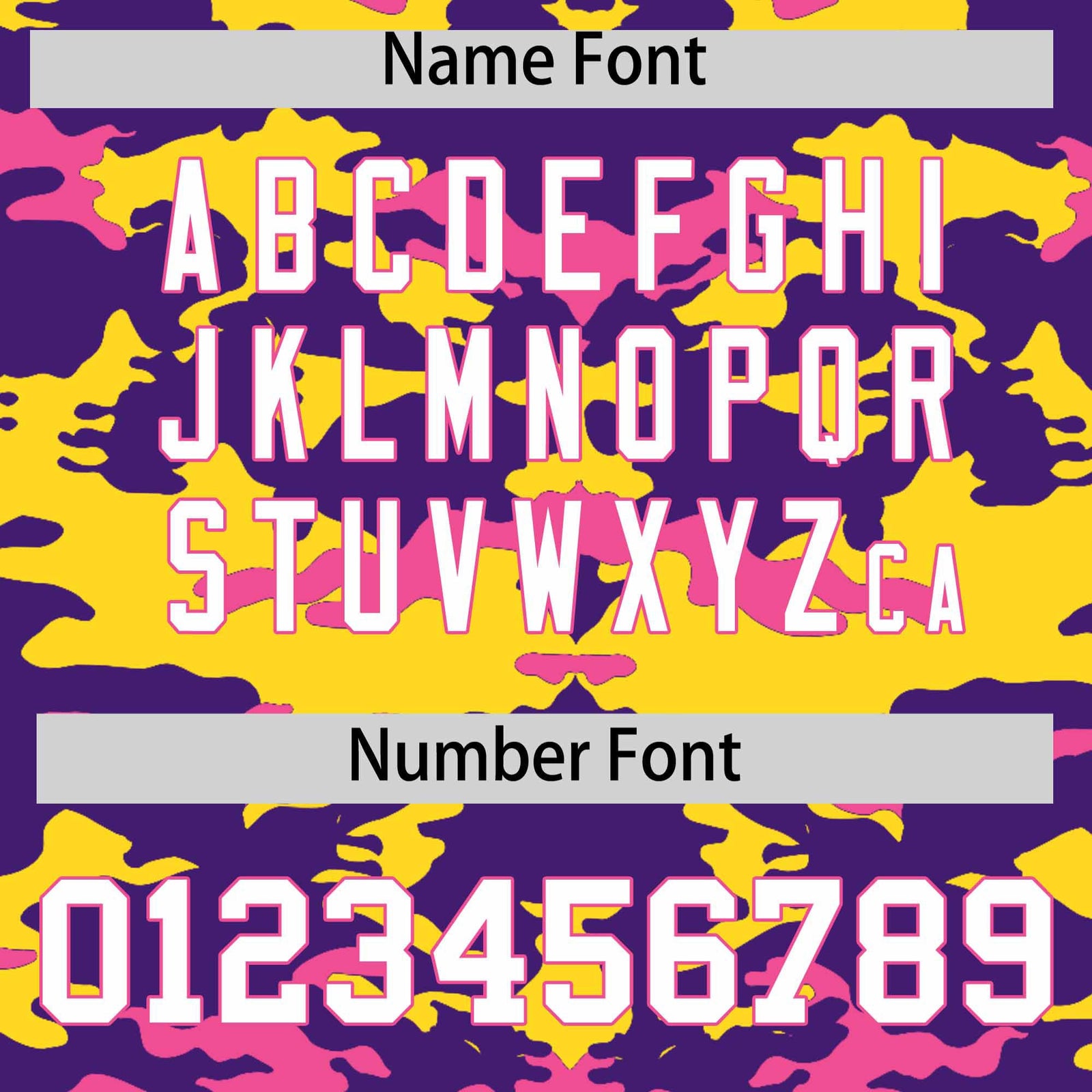 Custom Purple Gold and Pink Camo Fashion Authentic Sleeveless Baseball Jersey